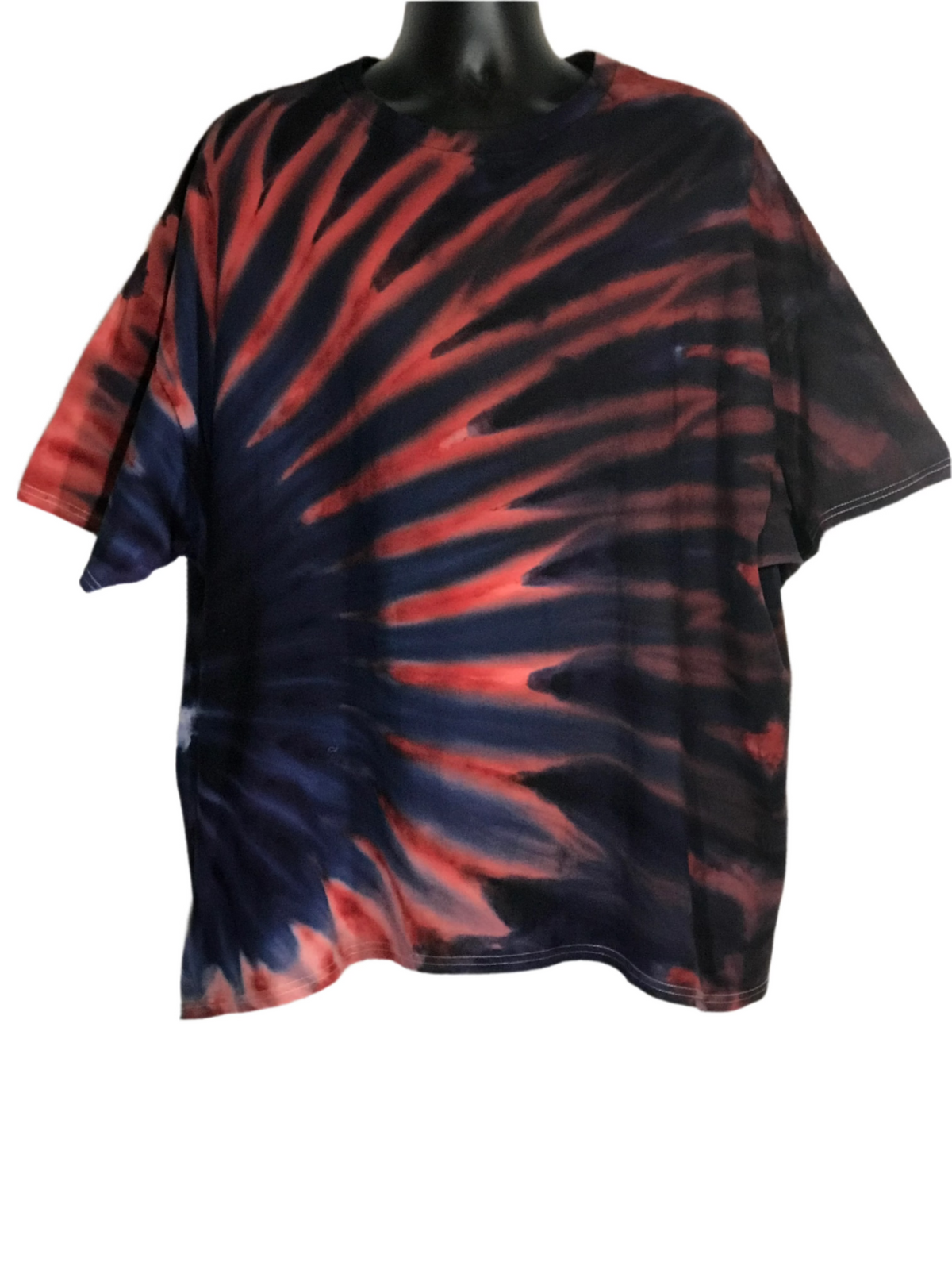 Adult 4-XL Red White & Blue Side Starburst #1112