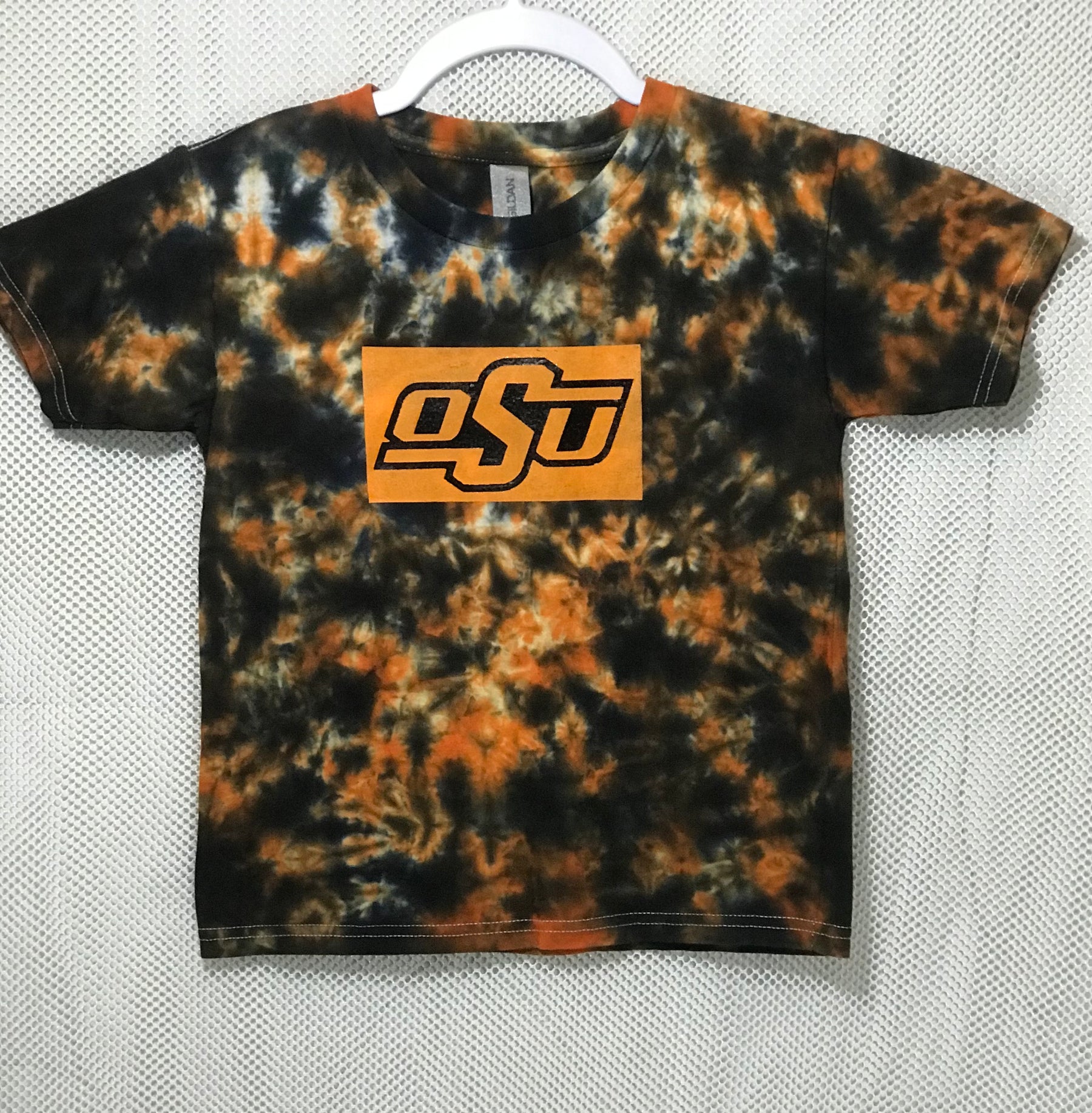 Toddler 6T Black With Orange Scrunch #1263