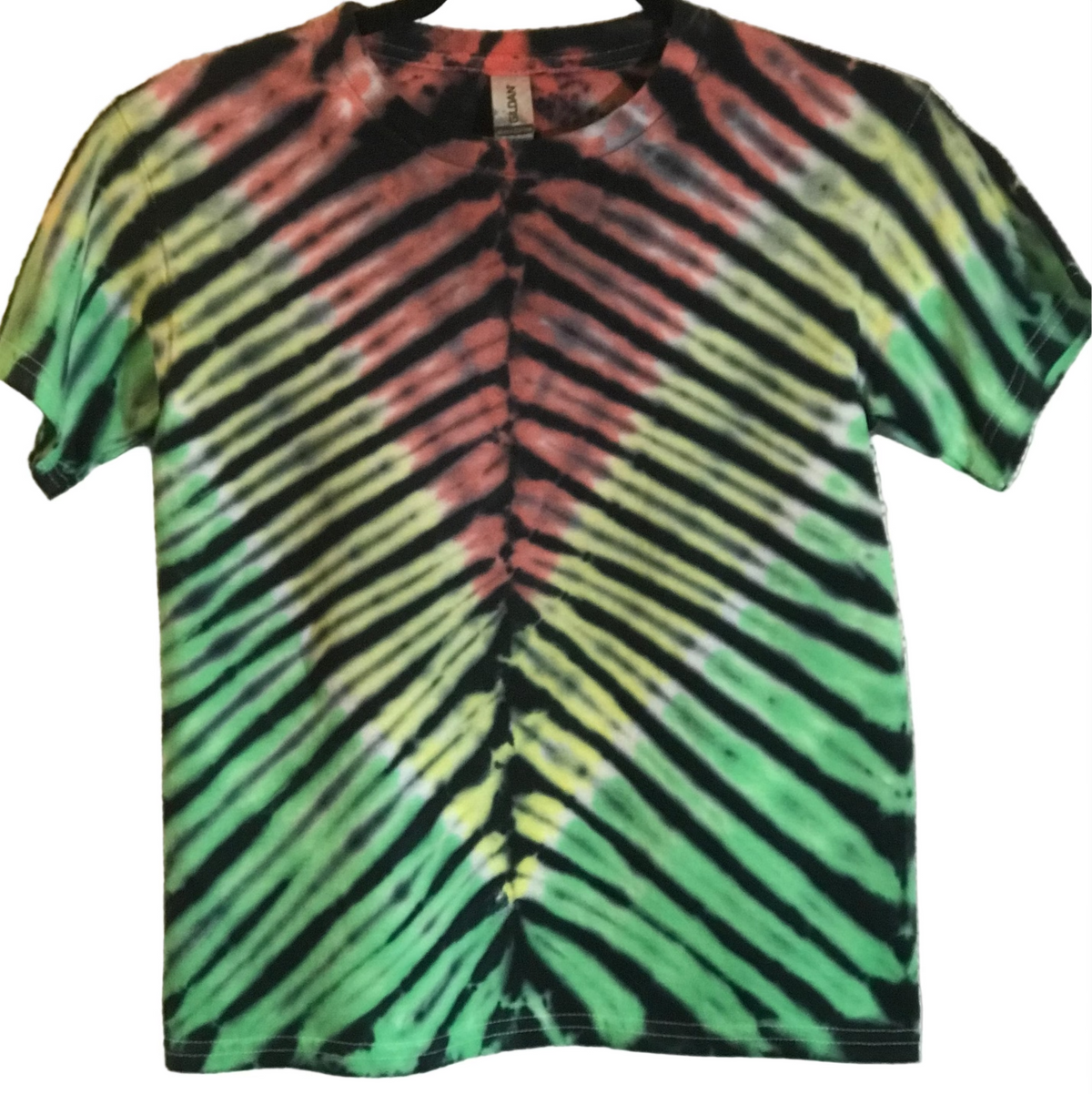 Youth Small Red Green Yellow and Black V #1353