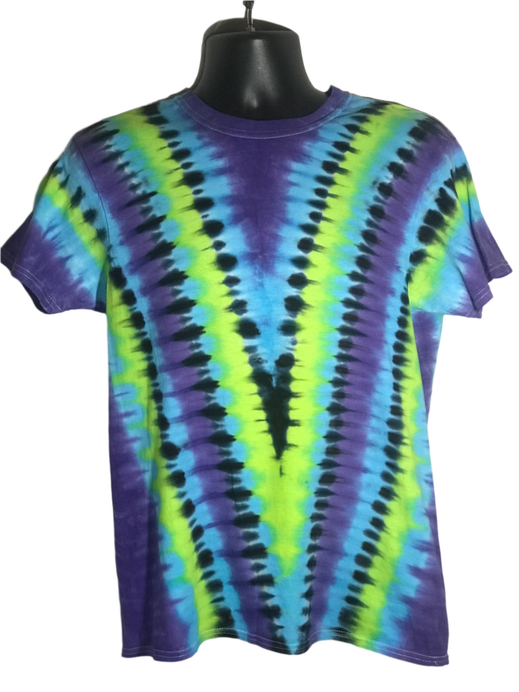 Adult Medium Lime Purple Scott V #213