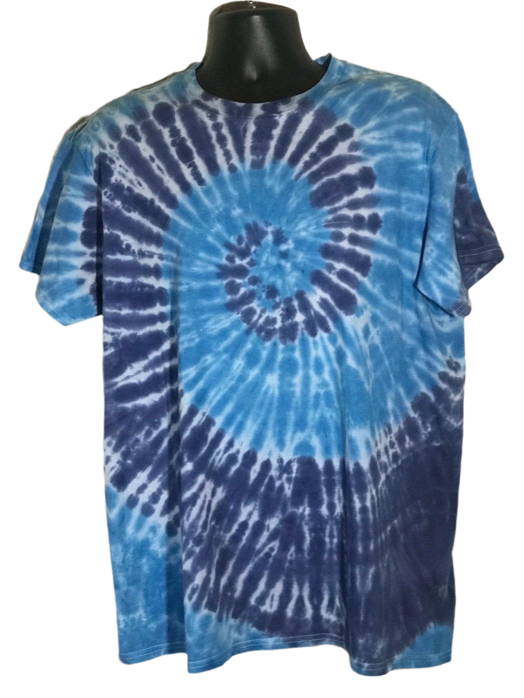 Adult XL Double Light Blue Spiral #621