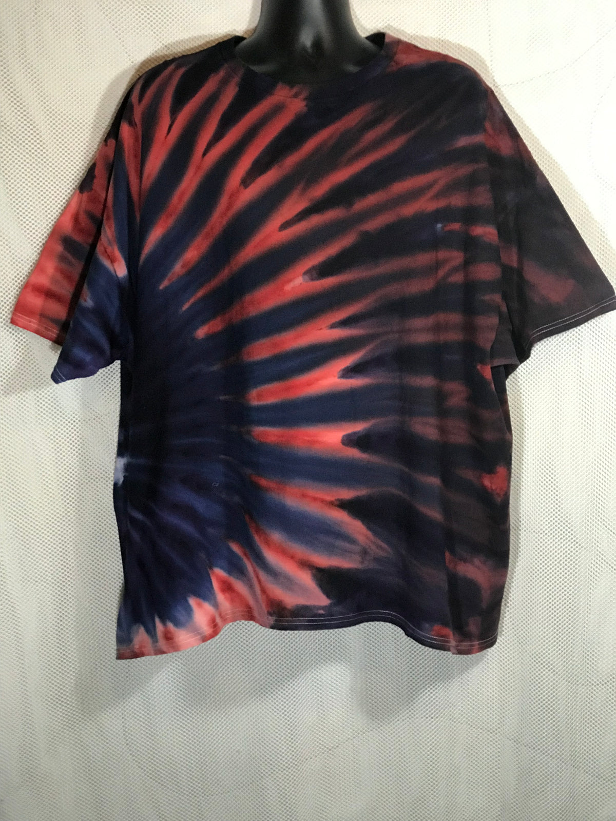 Adult 4-XL Red White & Blue Side Starburst #1112