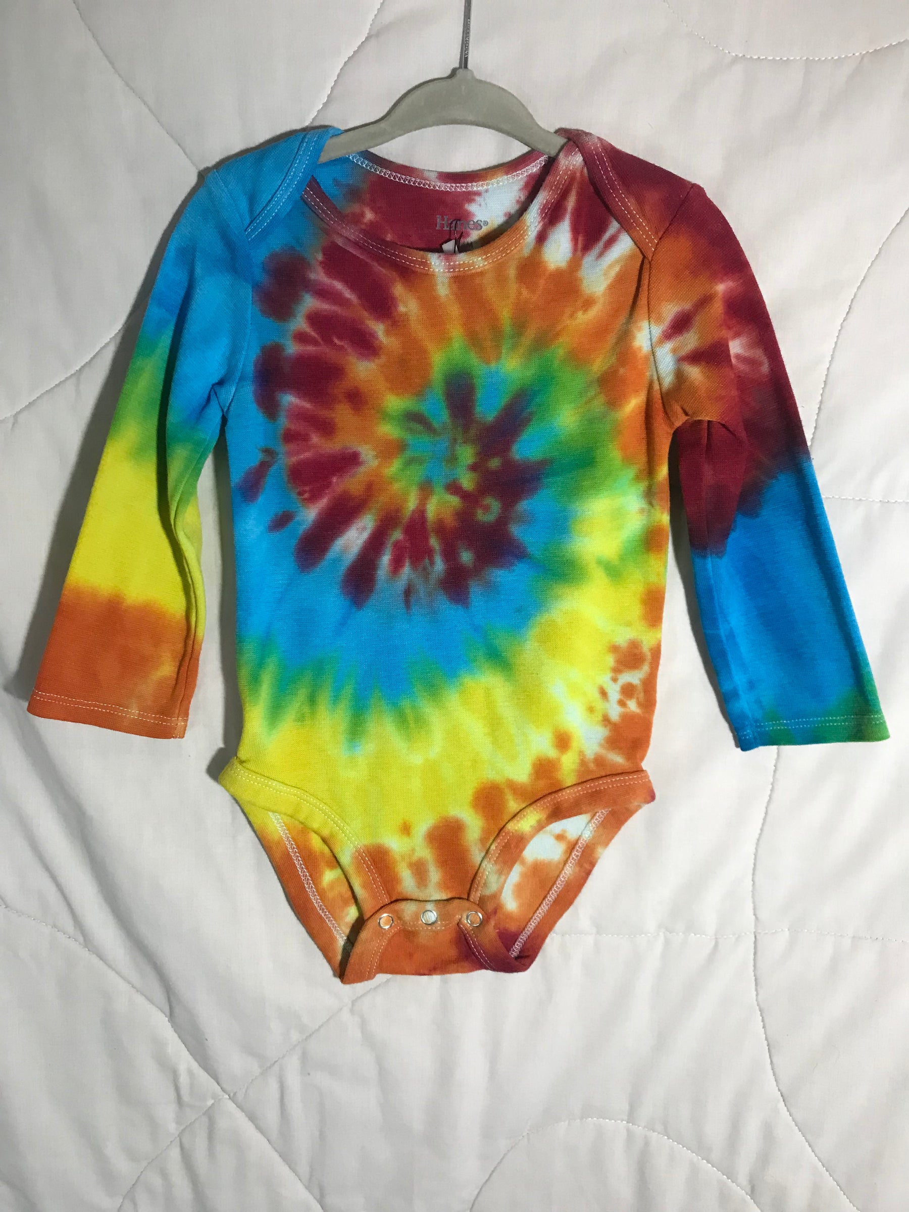 Infant 18-24 M Rainbow Spiral Long Sleeve #1200