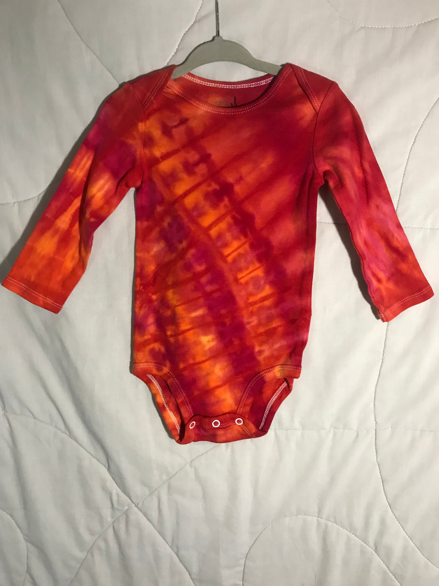 Infant 18 M Slanted Fire Long Sleeve #1202