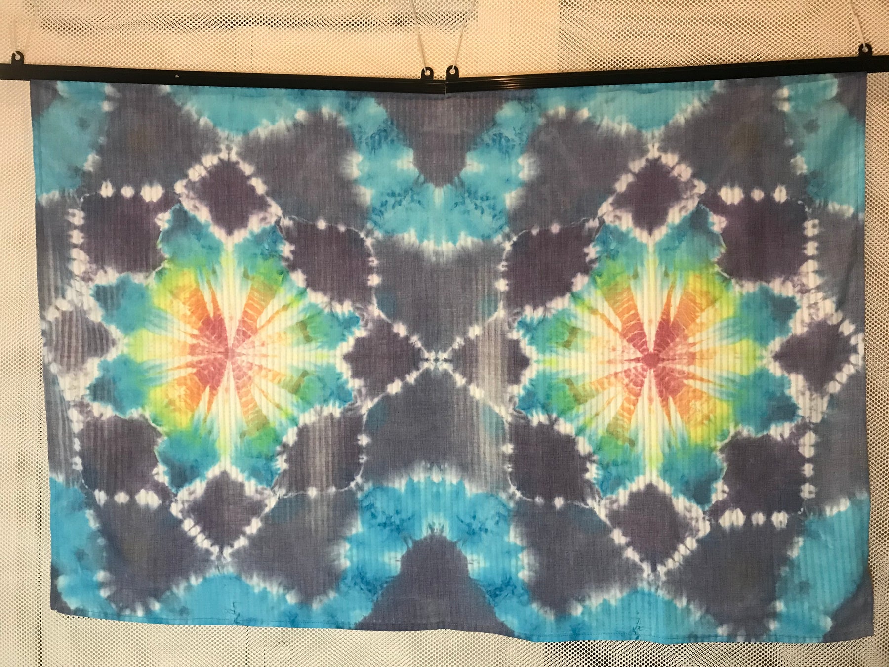 Tapestry 30" x 43" Double Mandala #1215