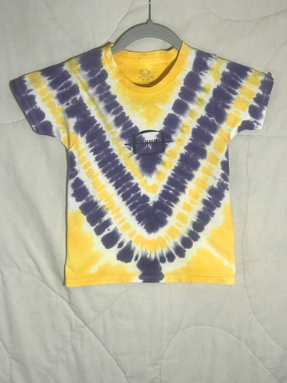 Toddler 4T/5T Yellow, Purple, and White #1218