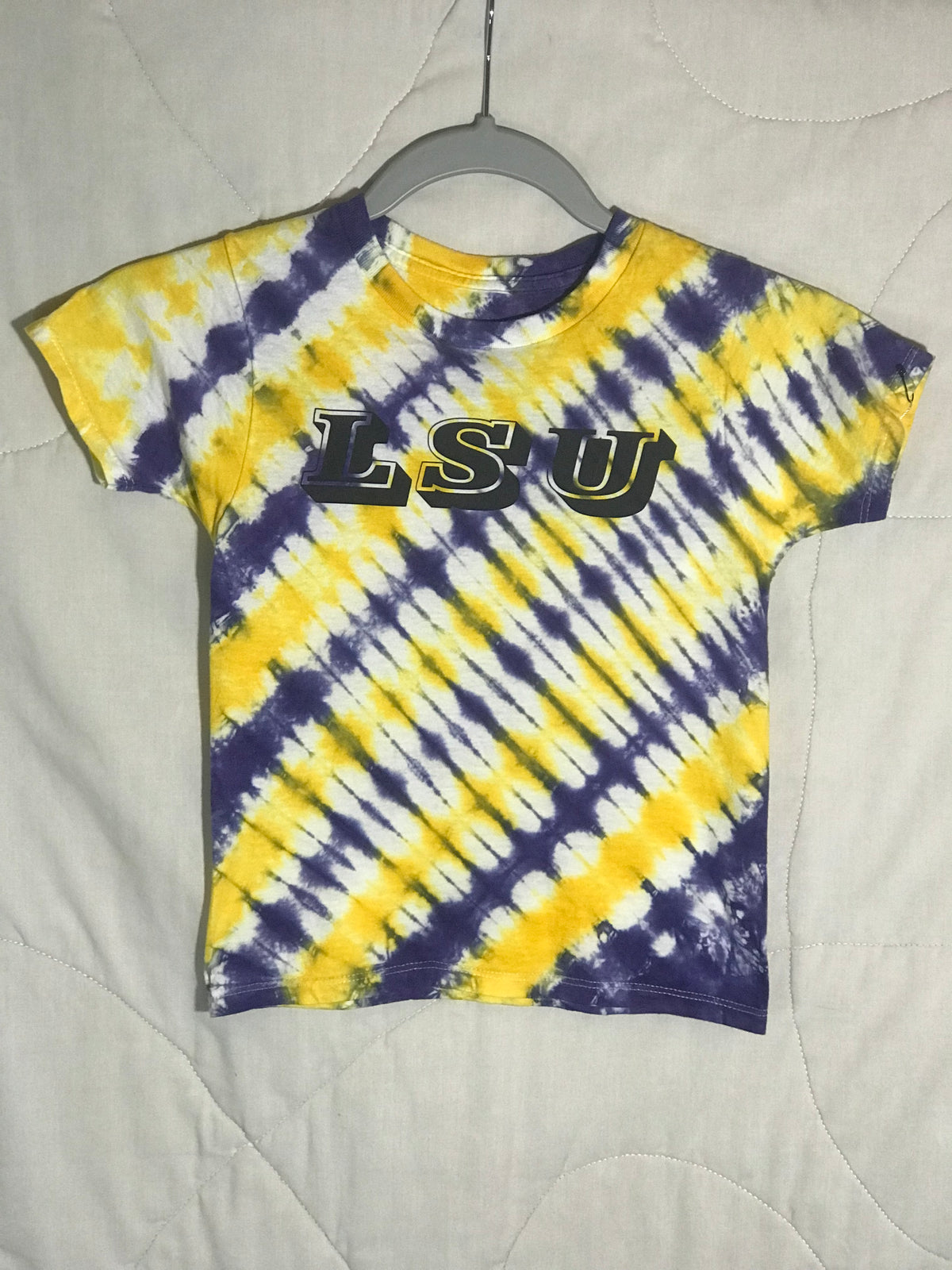 Toddler 5T Yellow Purple White LSU - 1219