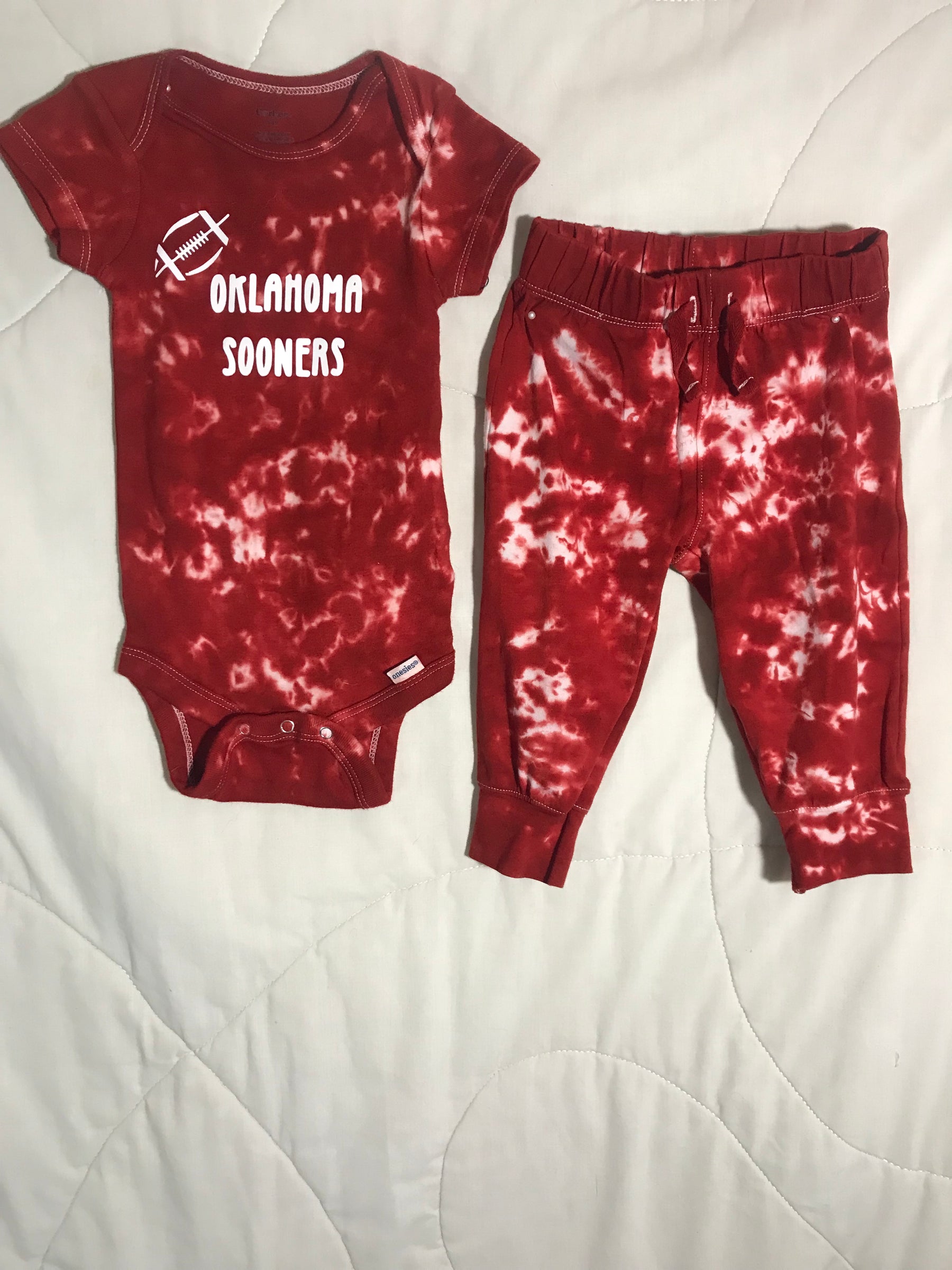 Infant 9 M Oklahoma Sooners With Pants #1227