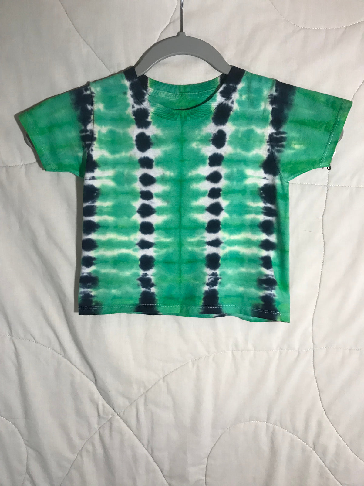 Toddler 2T/3T Green and Black Stripe #1231