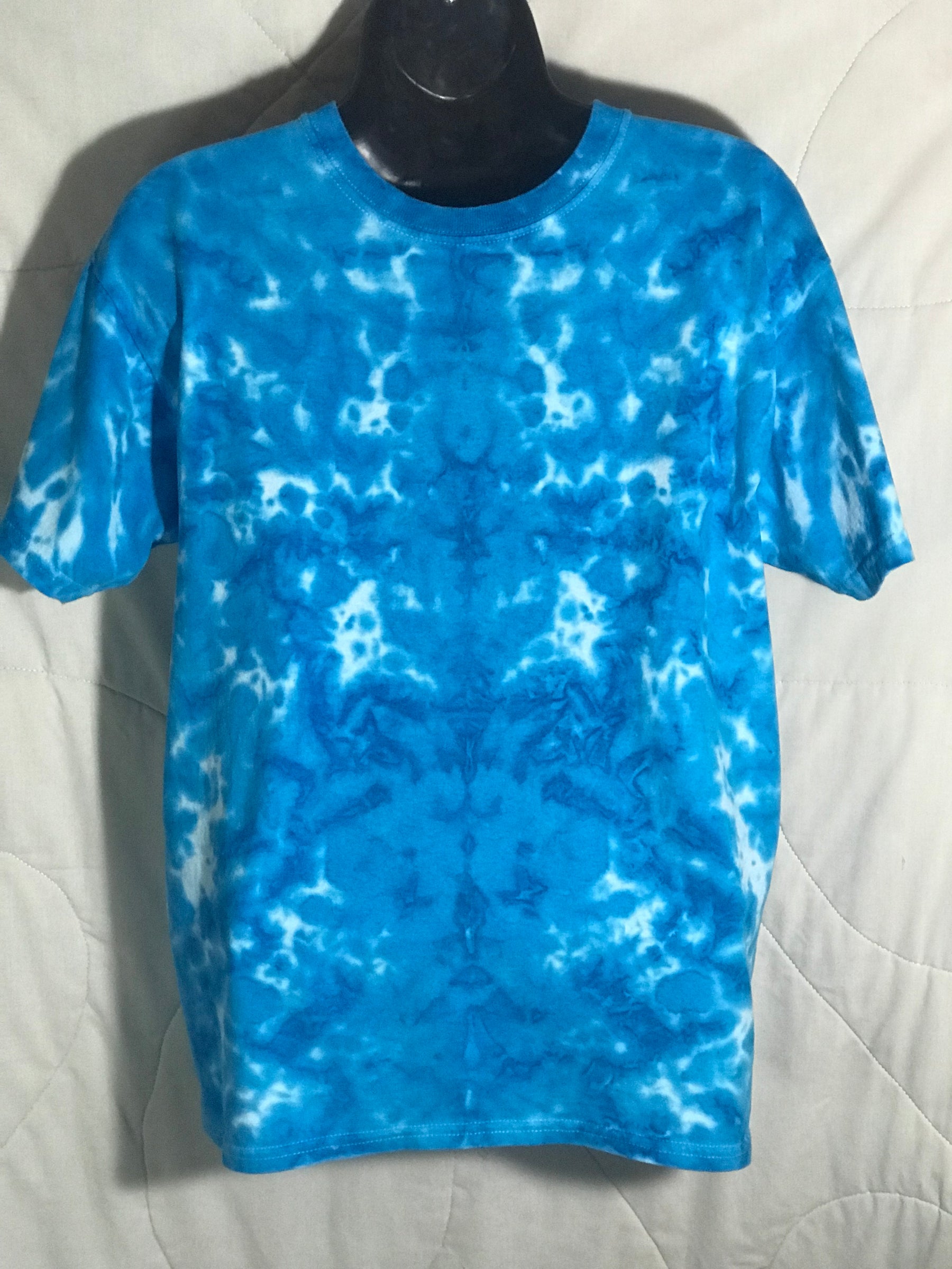 Youth XL Teal and Blue Scrunch #1284