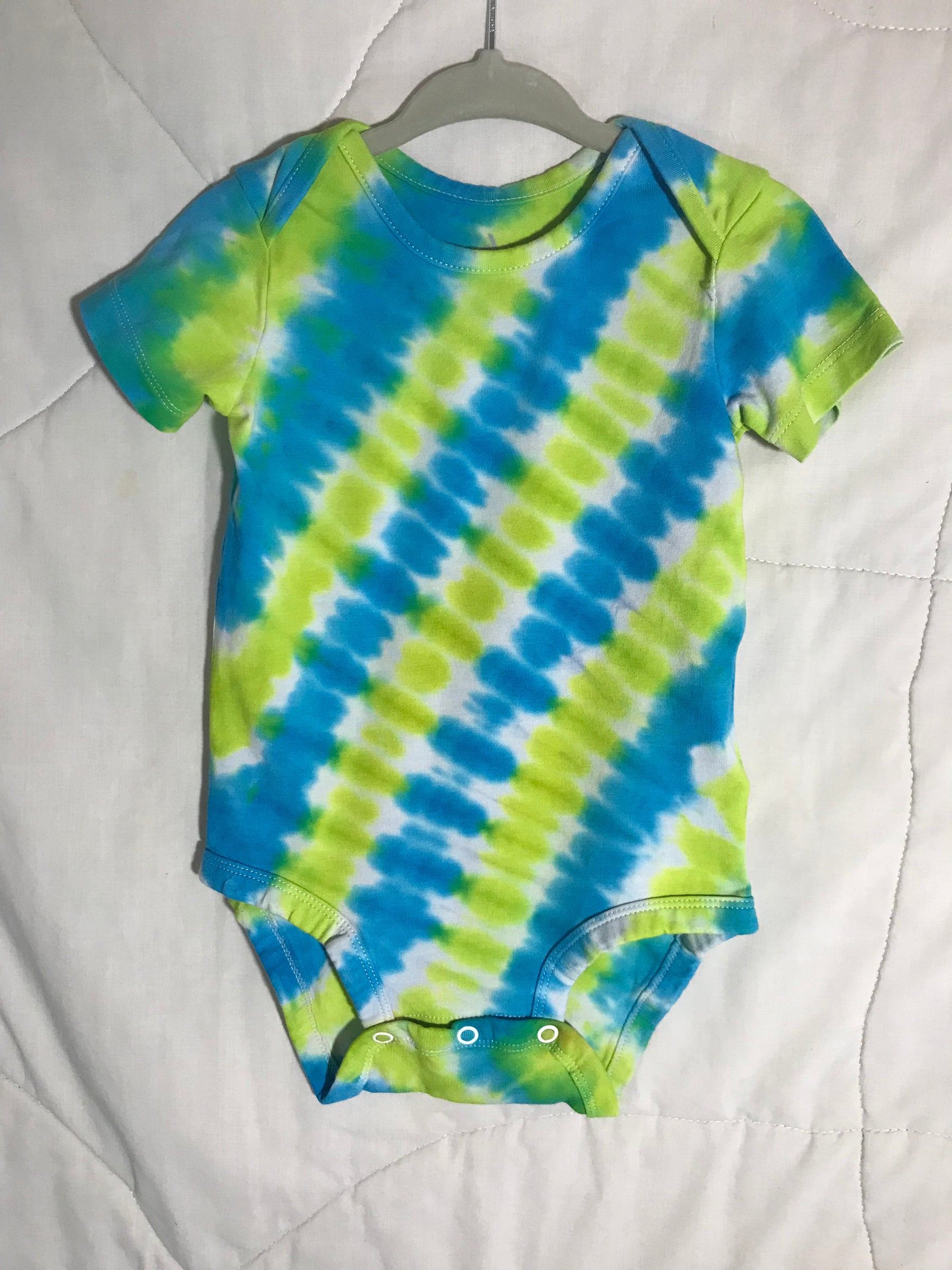 Infant 18 M Blue and Lime #1308