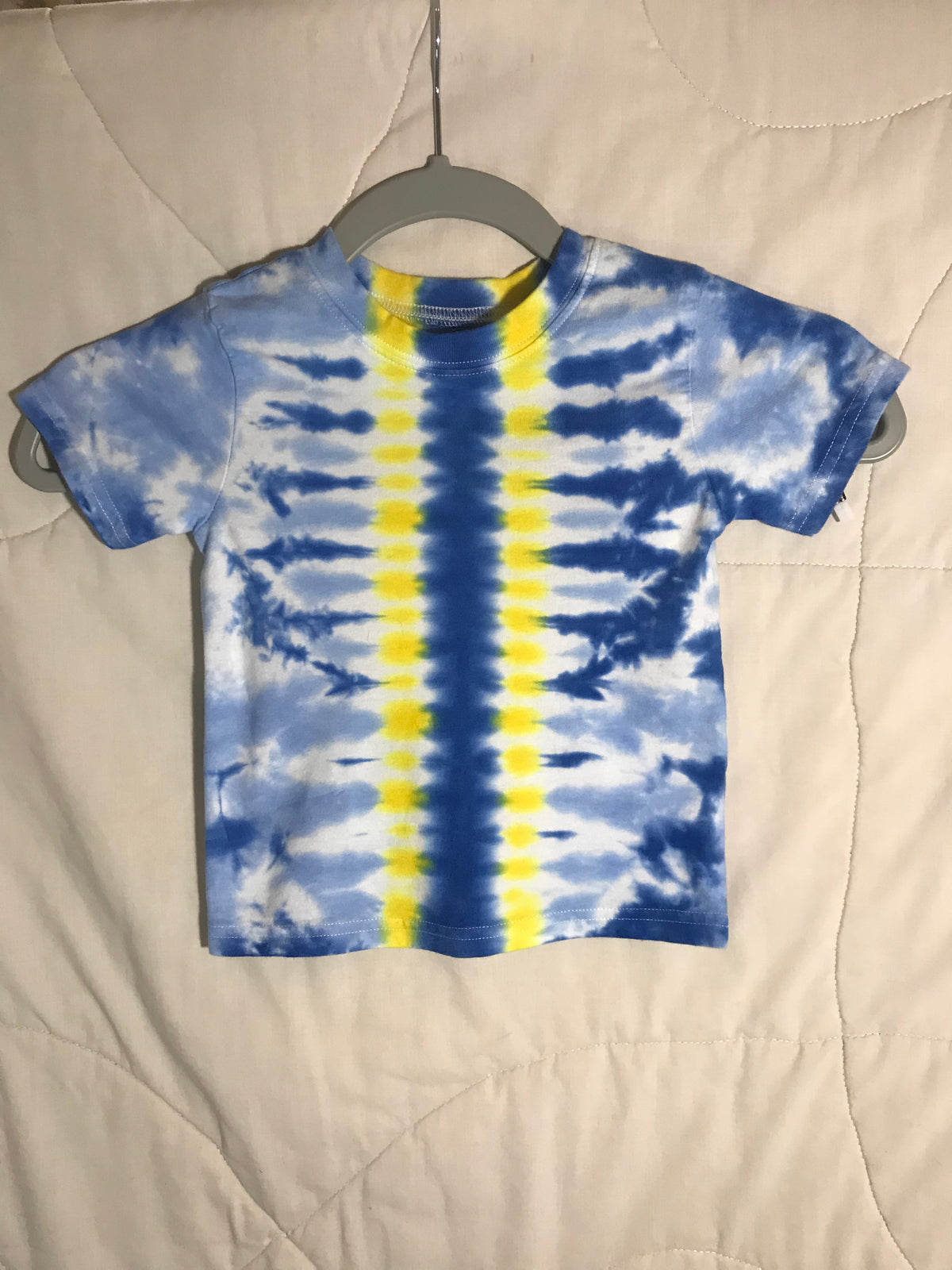 Toddler 2T Blue and Yellow Stripe #1310