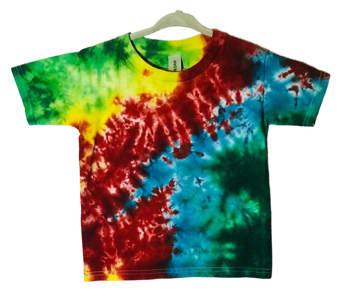 Toddler 4T Rainbow Scrunch #1453
