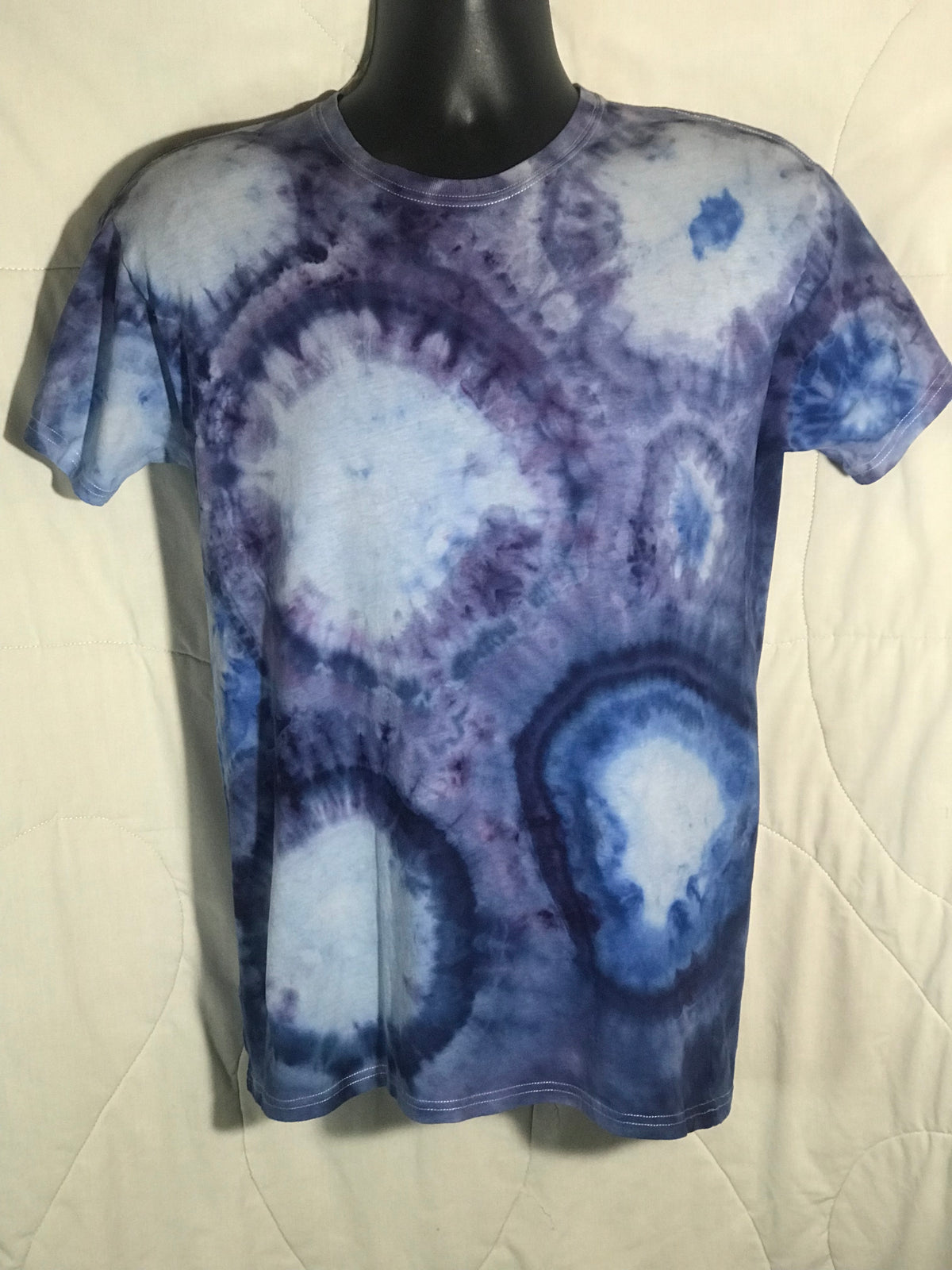 Adult Medium Blue Purple Geode #210