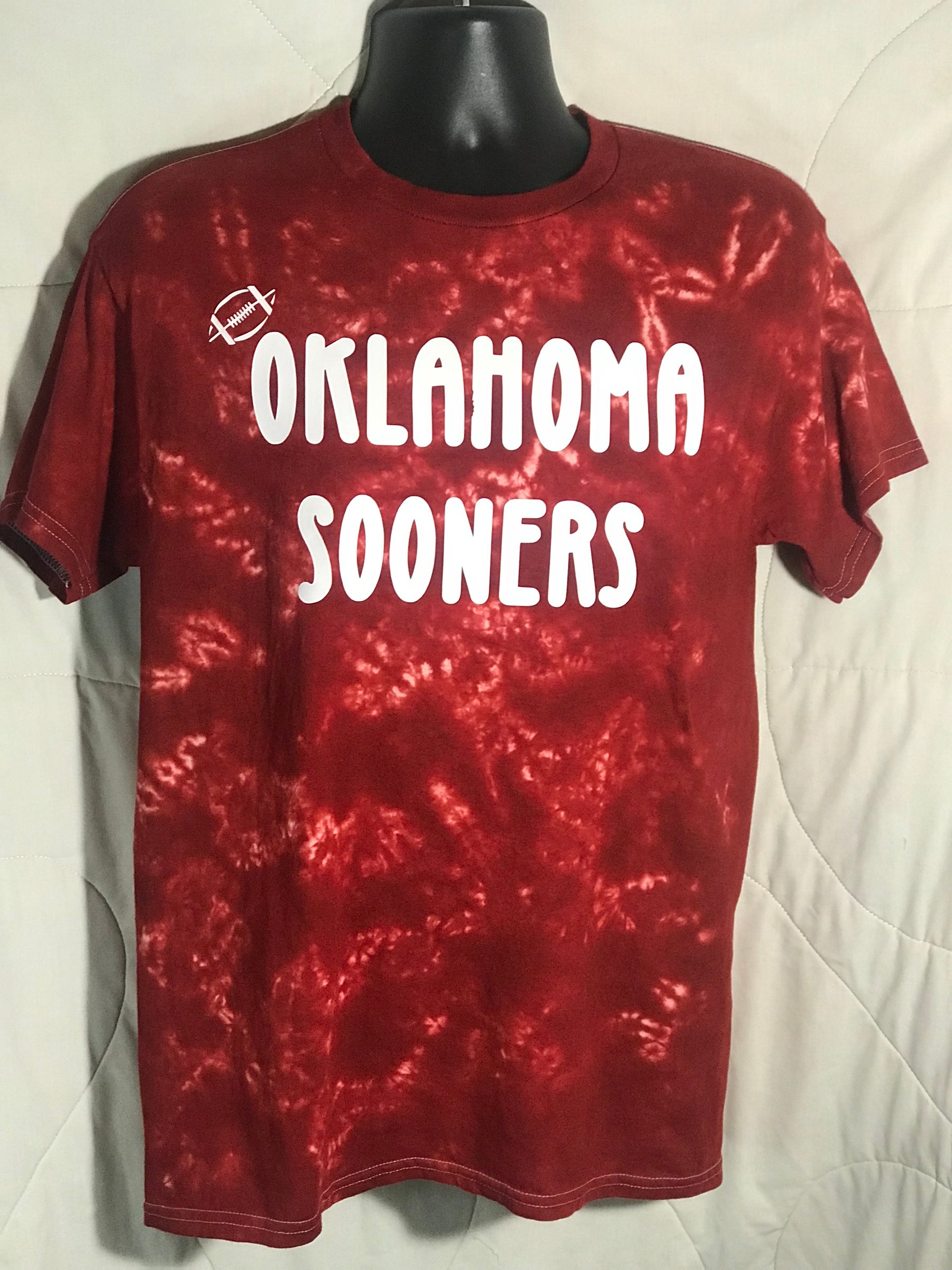 Adult Medium Crimson Oklahoma Sooners #241