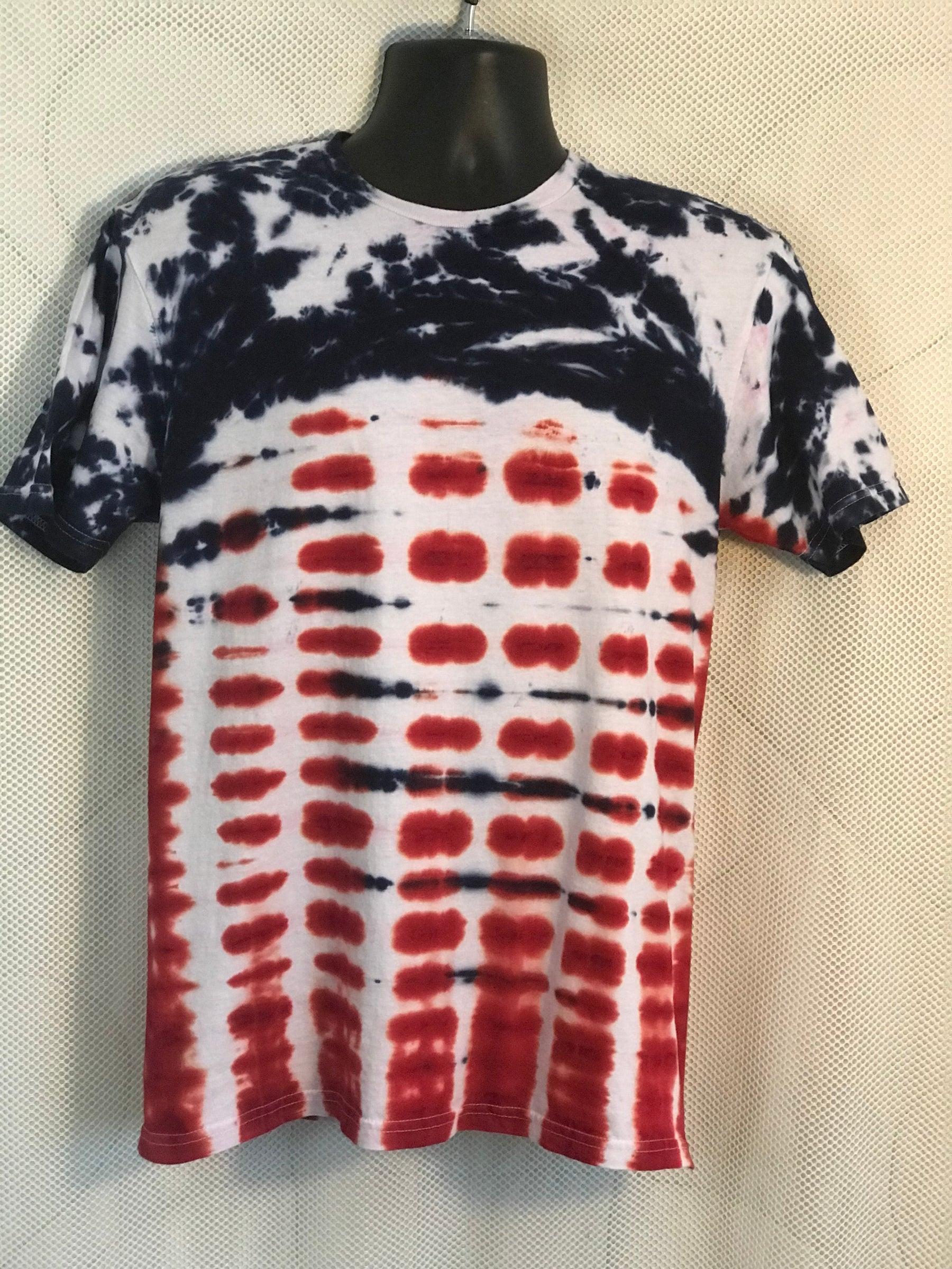 Adult Medium Red White and Blue #253