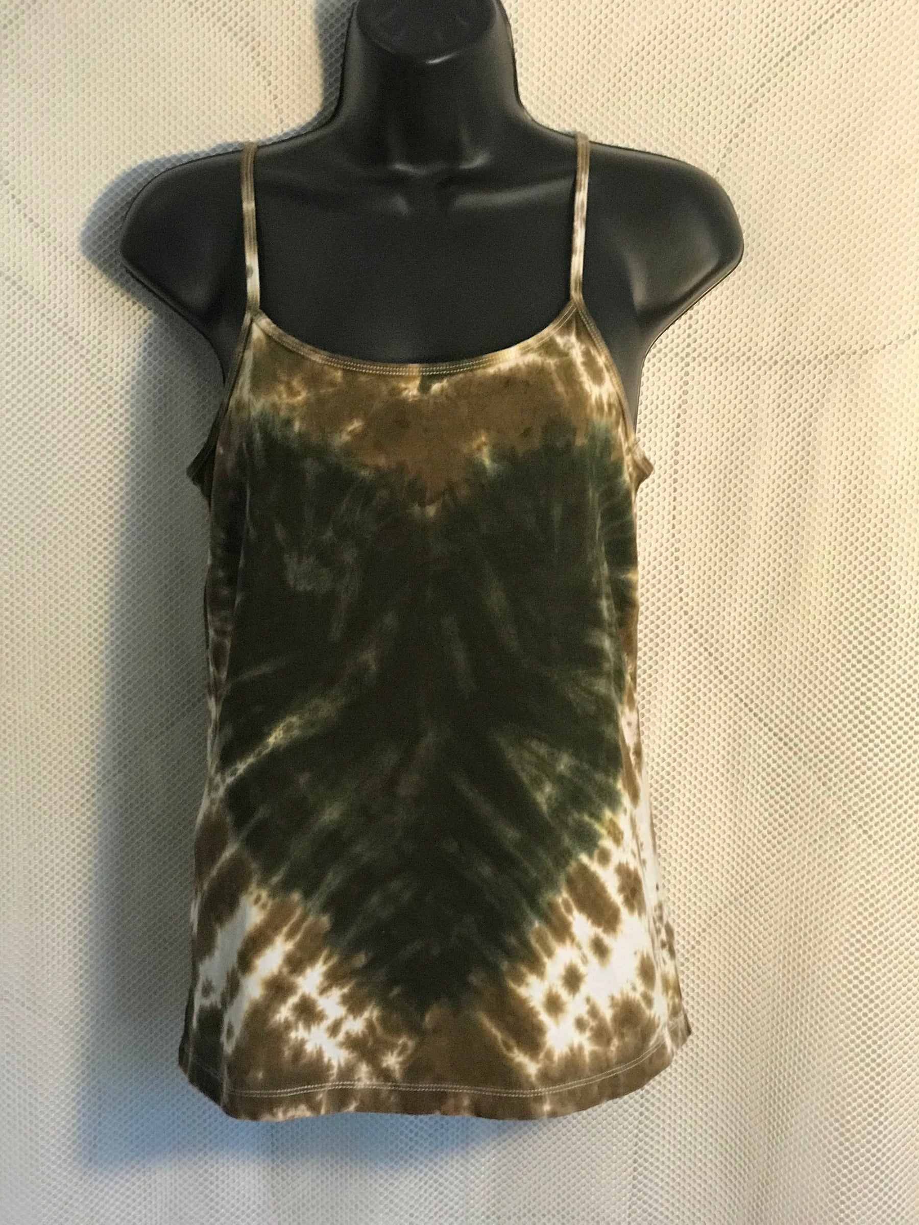 Adult Medium Camo Heart Womens Tank #257