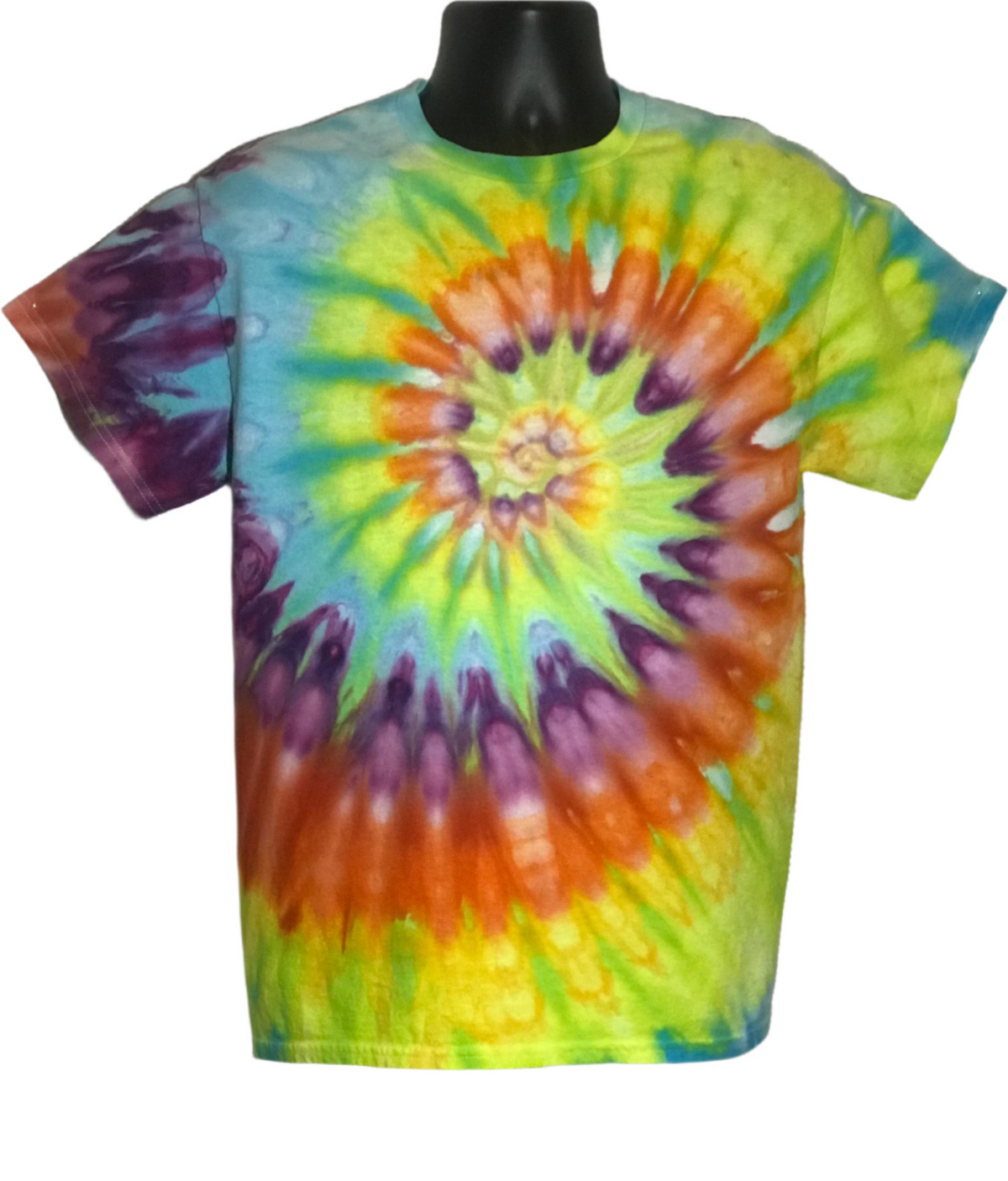 Adult Medium  Green, Purple and Pink Ice Dye #268