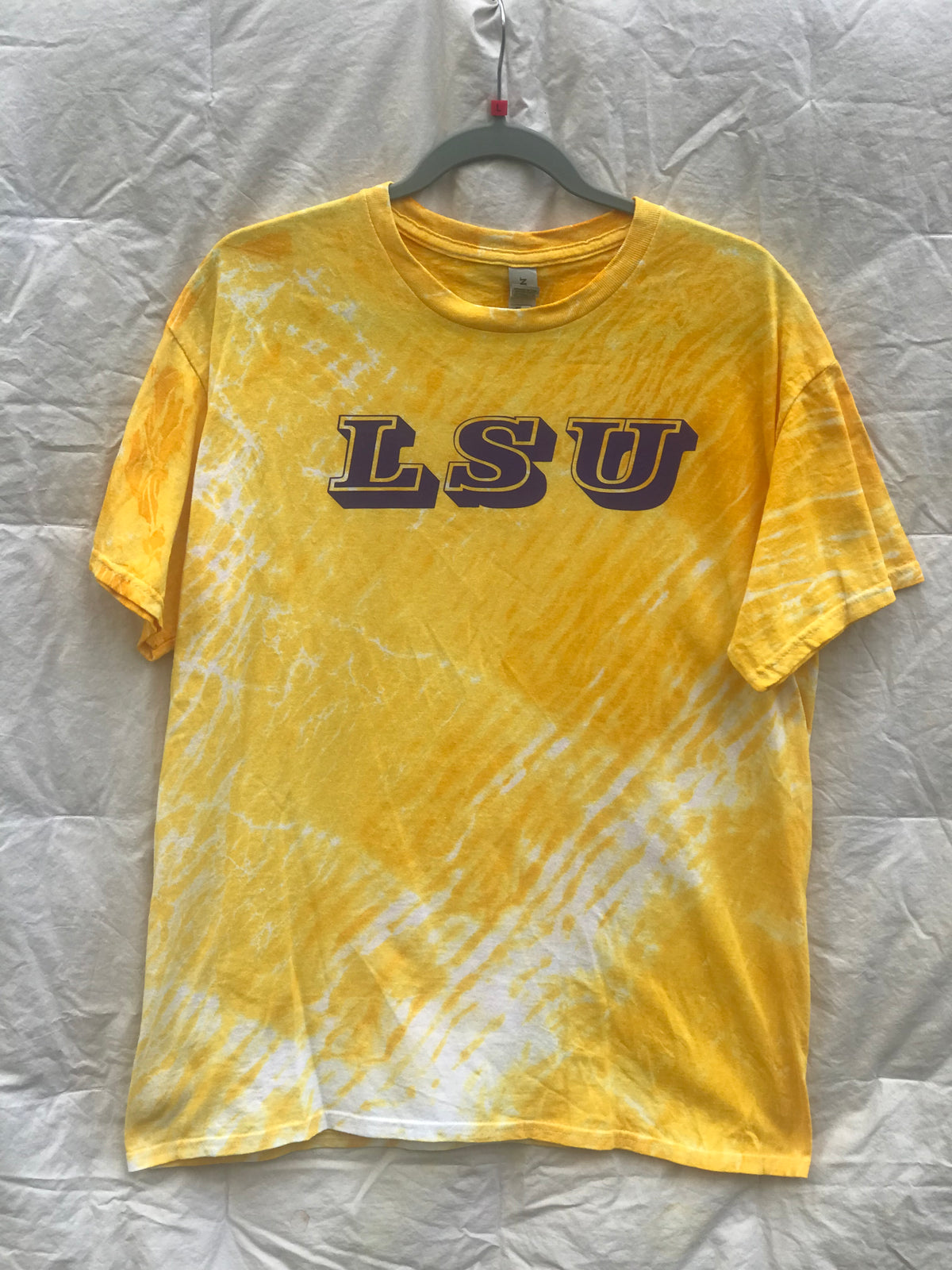 Adult Large Yellow LSU Side Scrunch #447