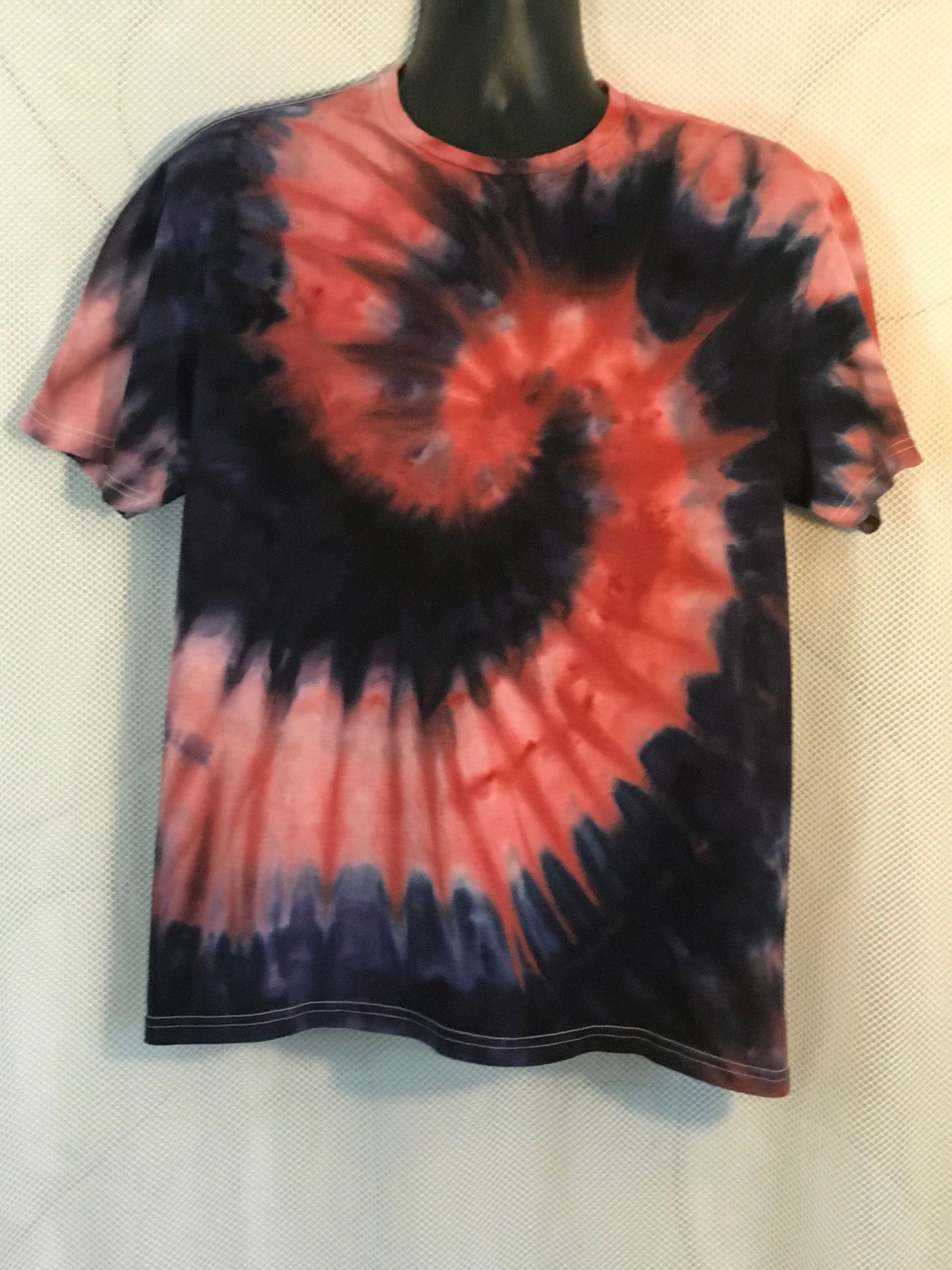 Adult Large Red and Blue Spiral #471