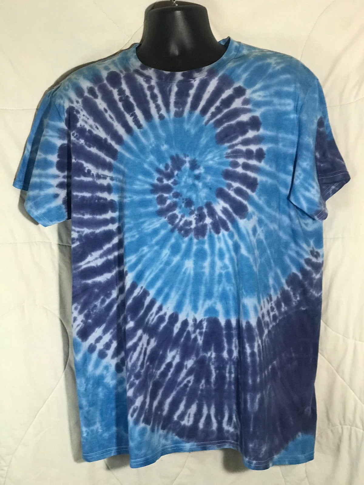 Adult XL Double Light Blue Spiral #621