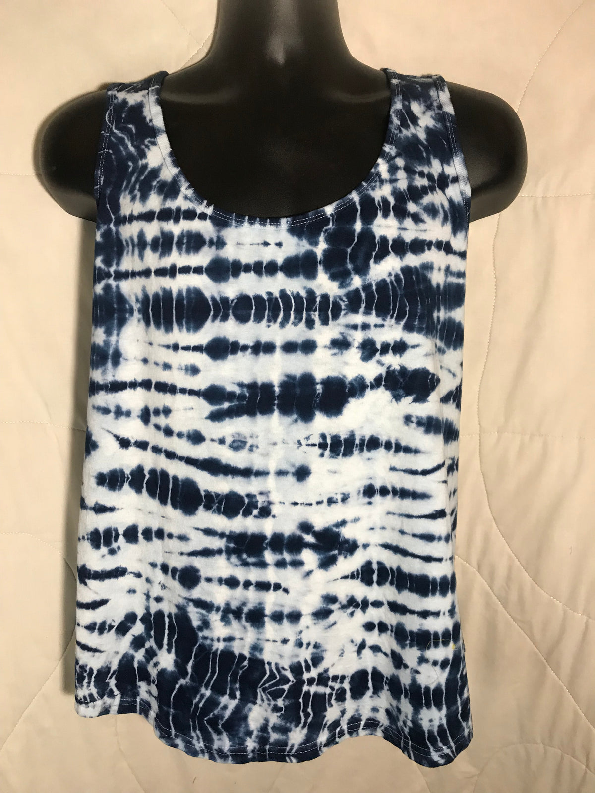 Adult XL Blue and White - Womens #634