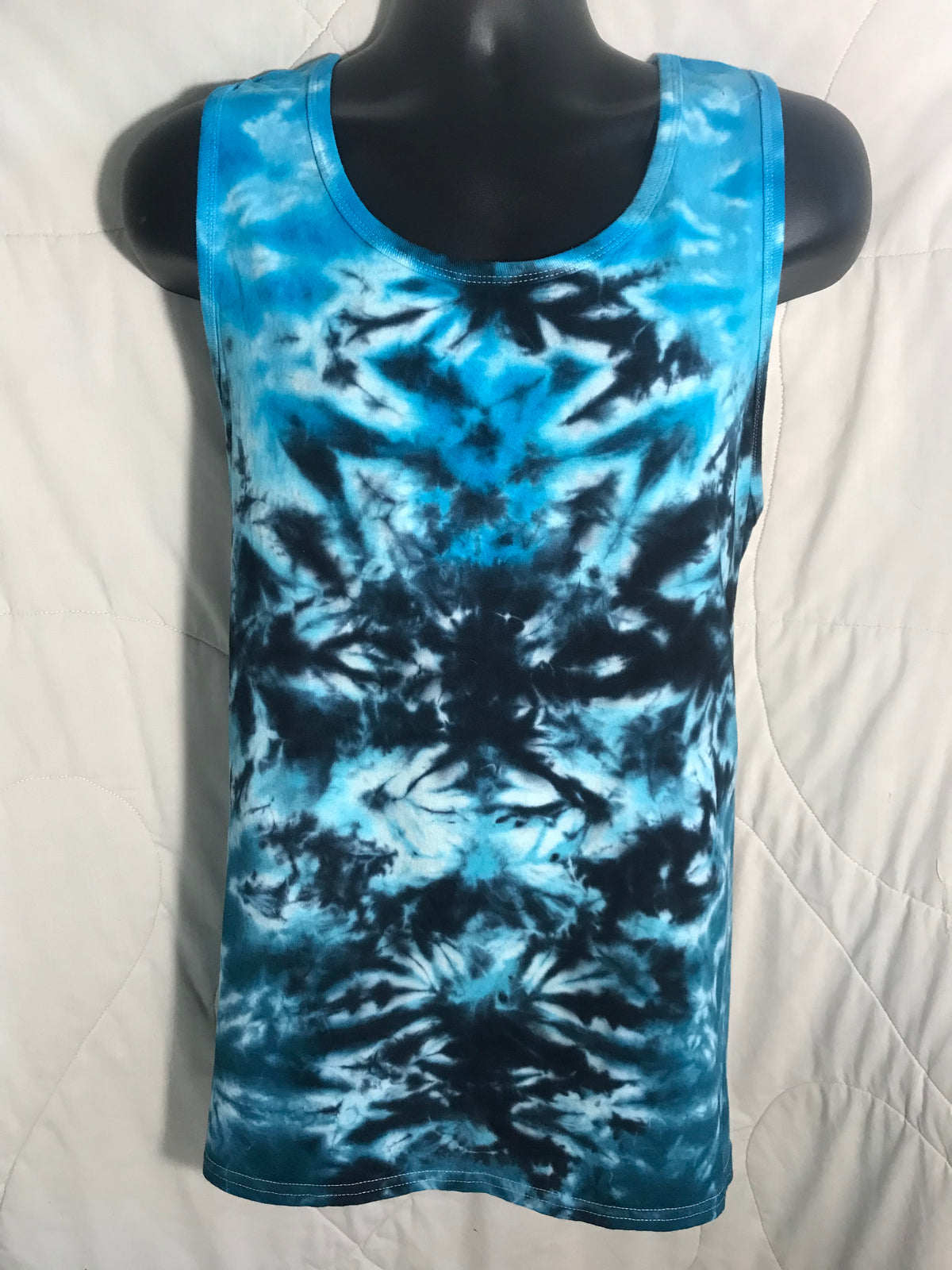 Adult XL Turquoise and Black Scrunch - Mens #637