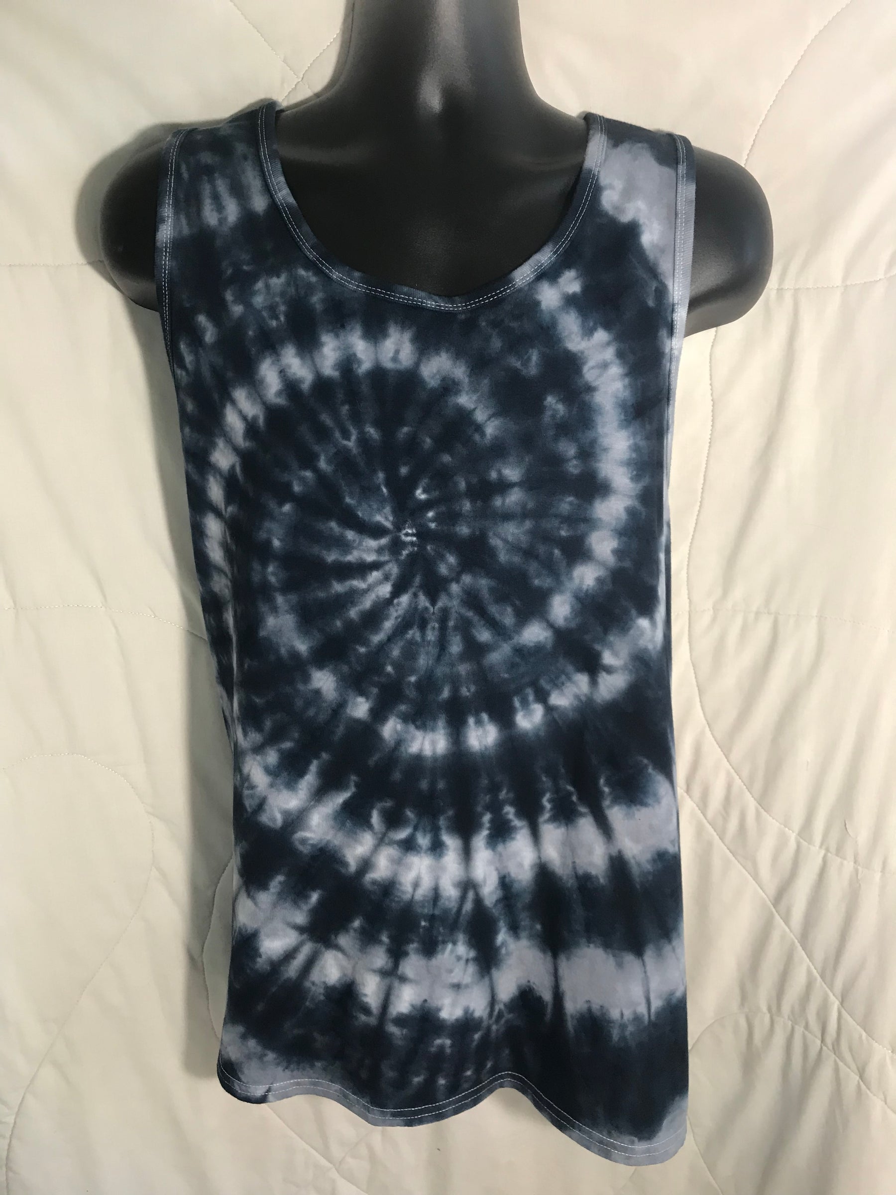 Adult XL Black and Gray Spiral - Mens #651