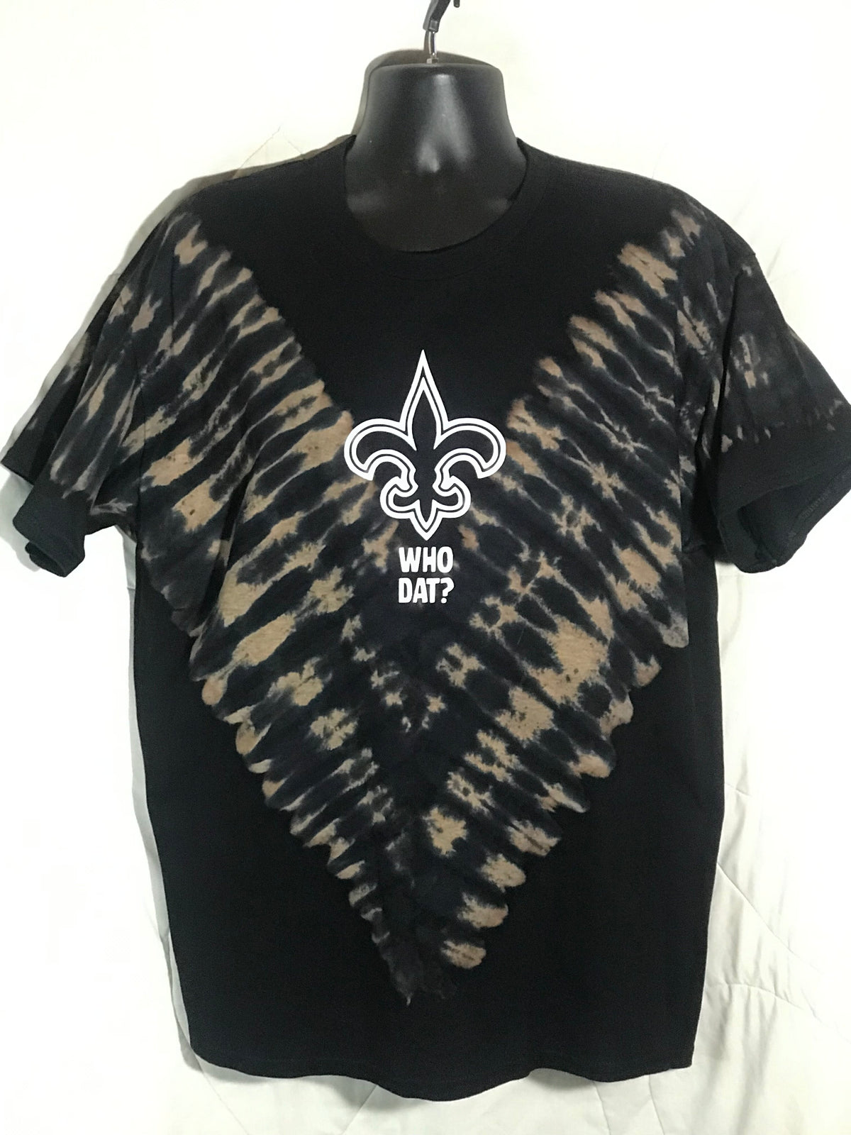 Adult XL Who Dat? Fleur de lis #656