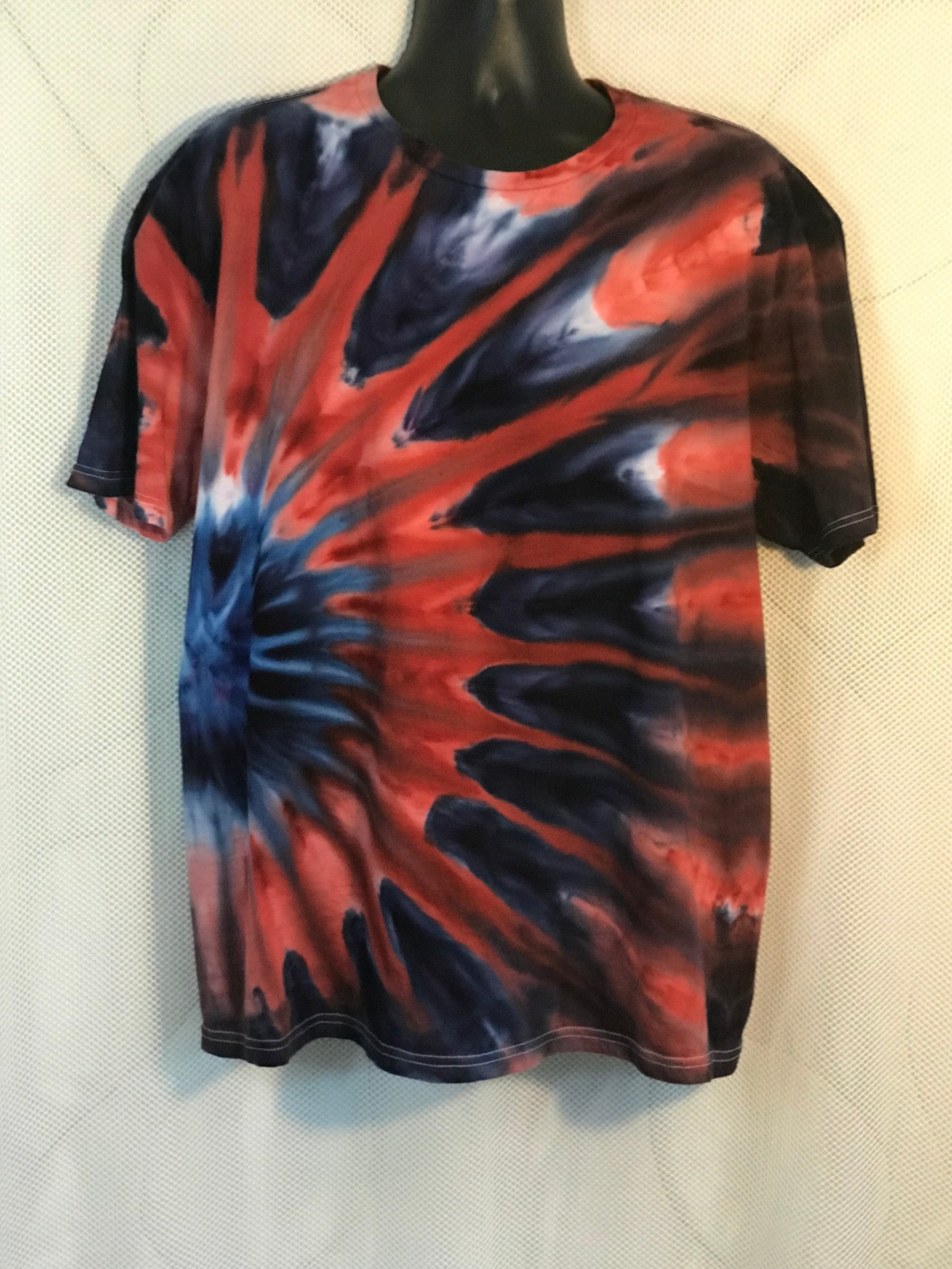 Adult XL Red White and Blue Side Starburst #679