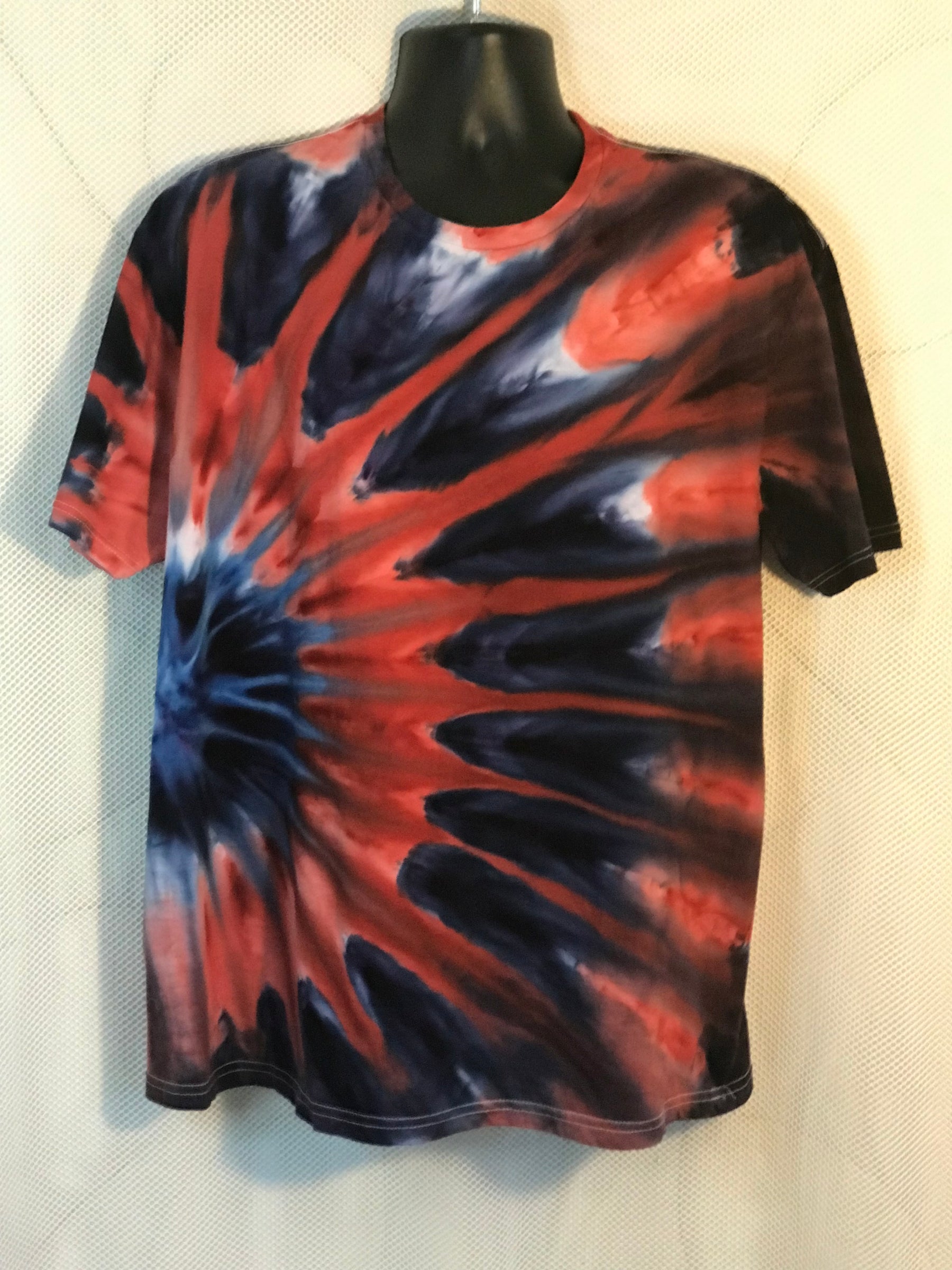 Adult XL Red White and Blue Side Starburst #682