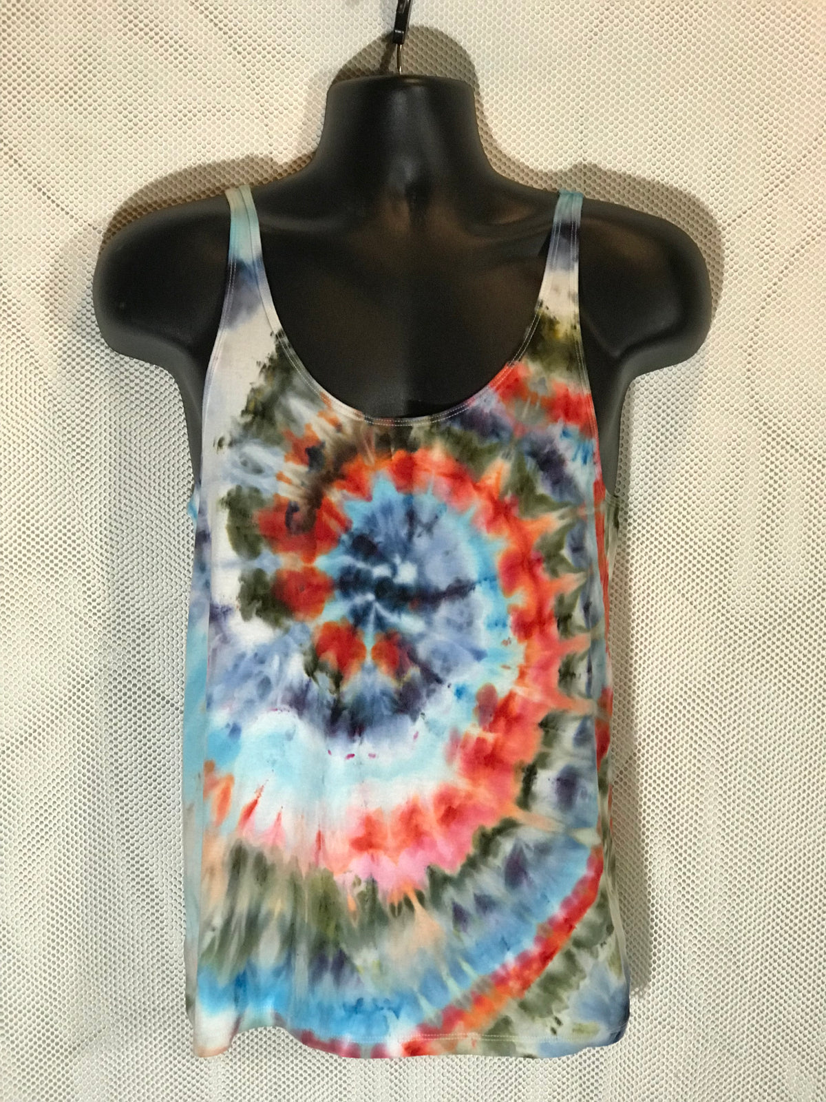 Adult XL Red White and Blue Womens Tank #685