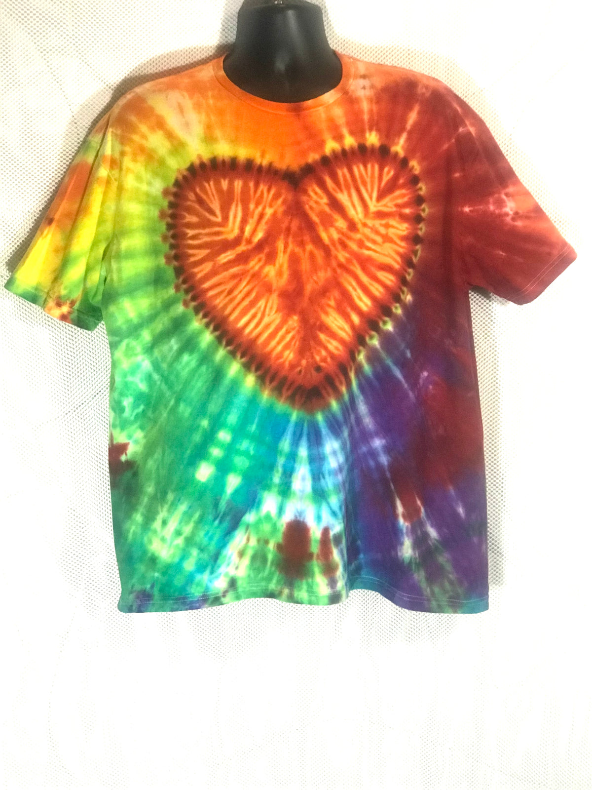 Adult XL Rainbow Heart #691