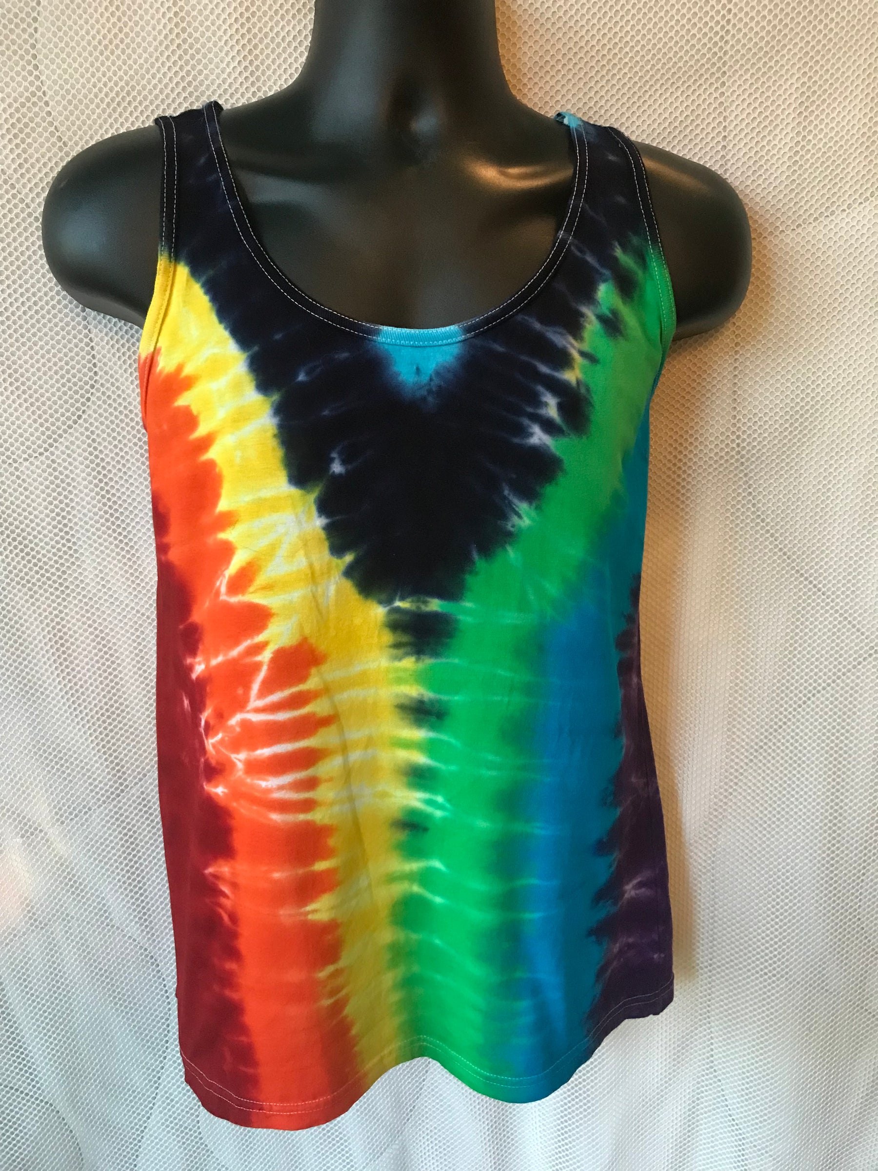 Adult XL Rainbow Womens Tank #695