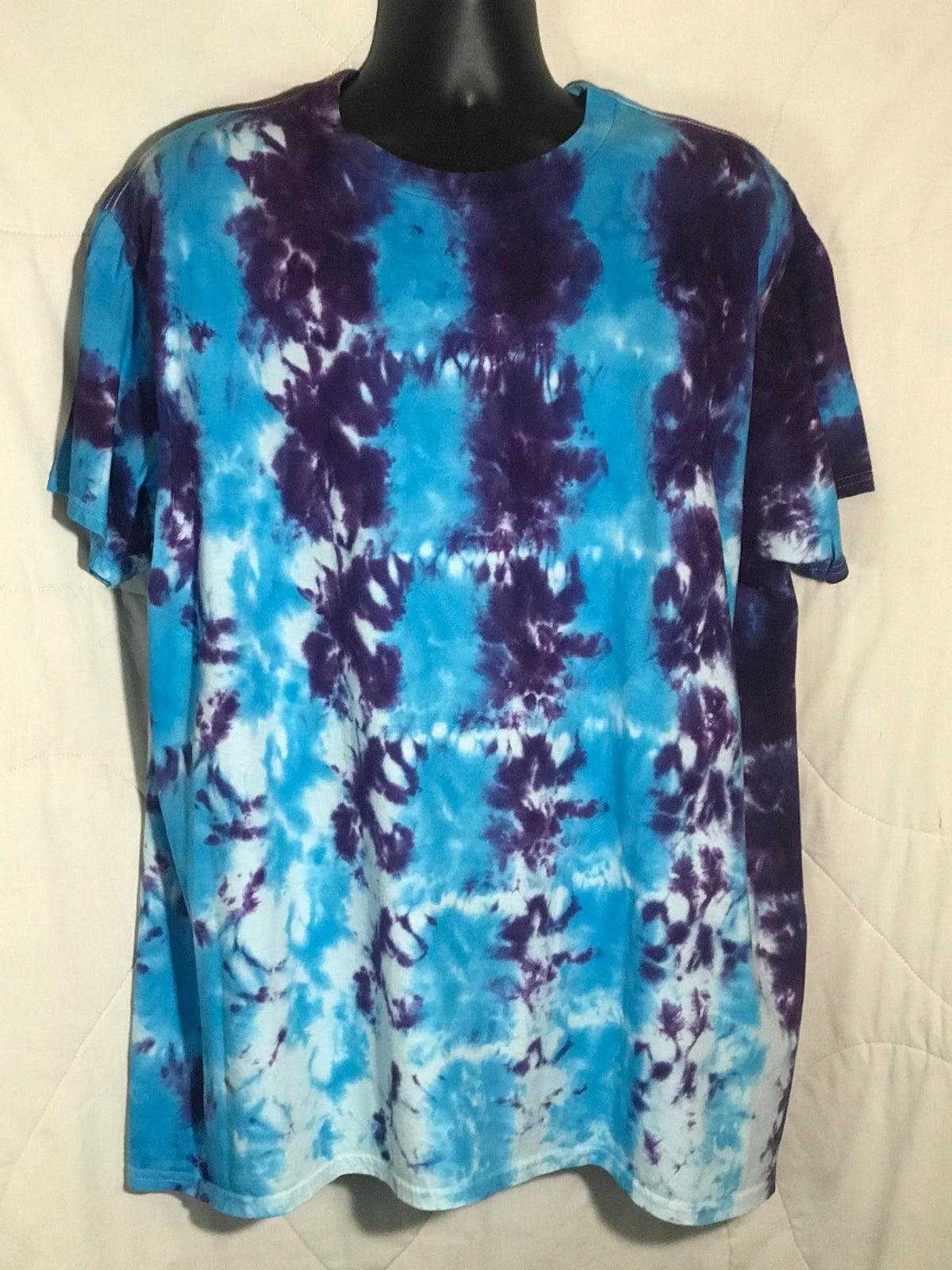 Adult 2-XL Blue and Purple Scrunch #815