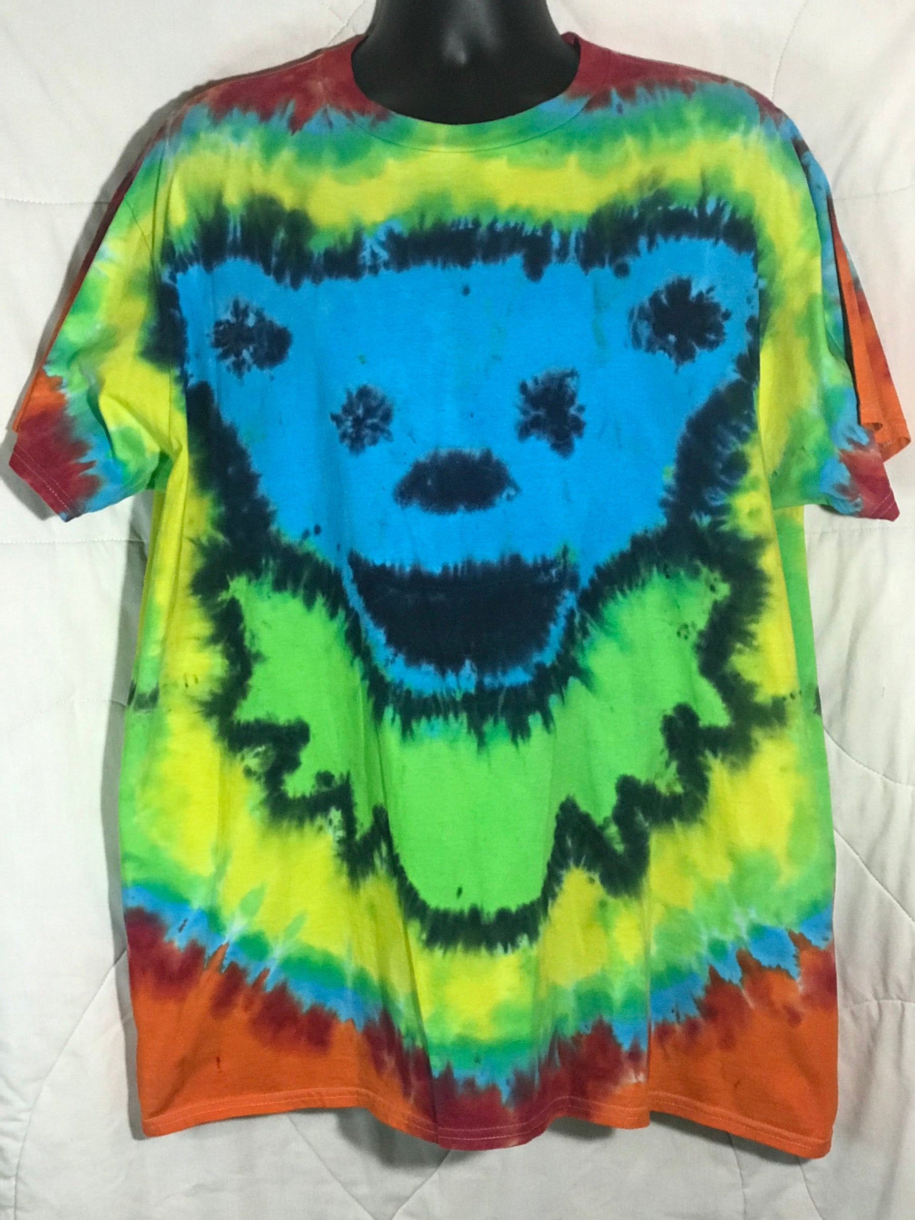 Adult 2-XL Blue Bear Face #822