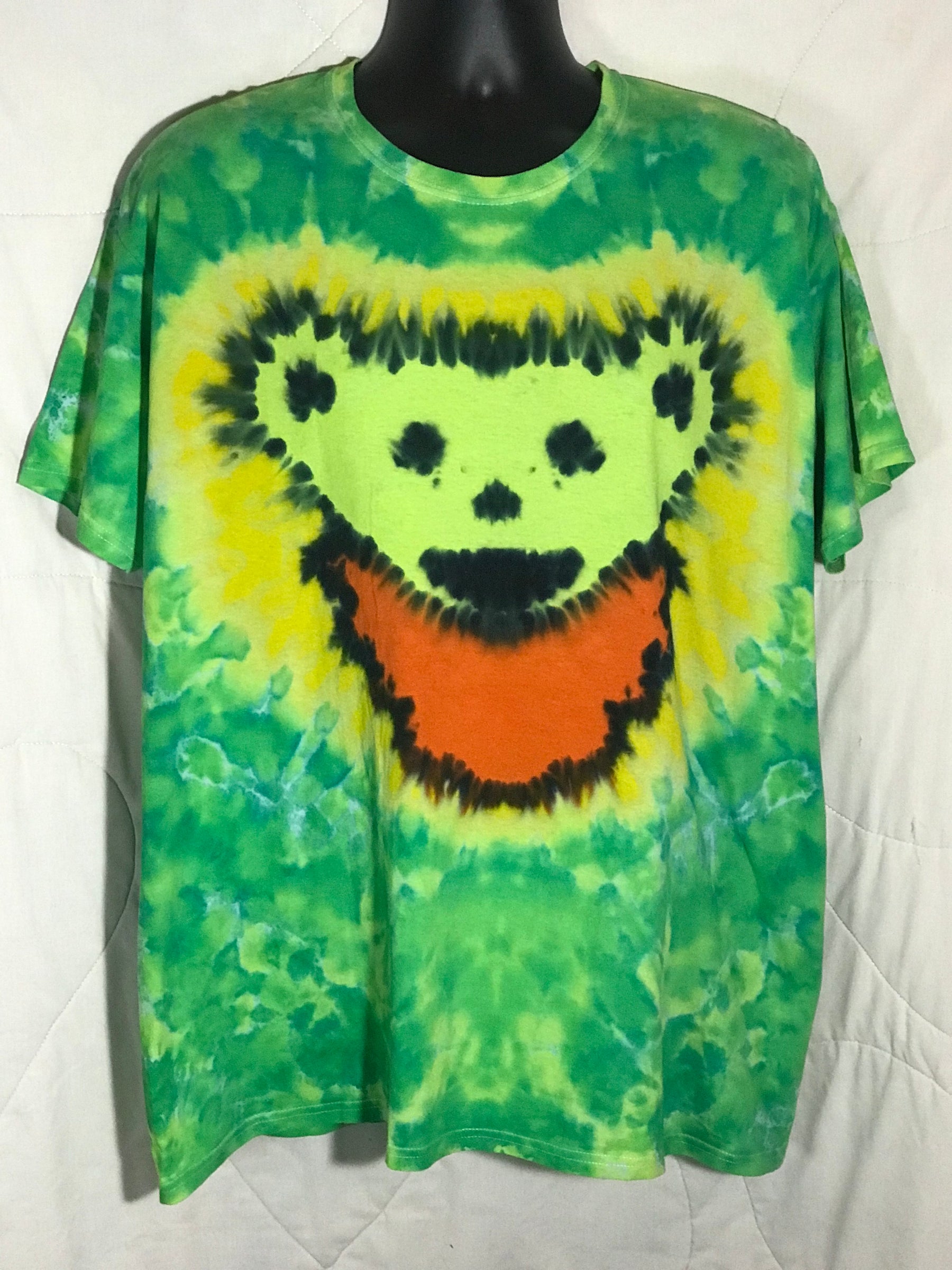 Adult 2-XL Green Bear Face #823