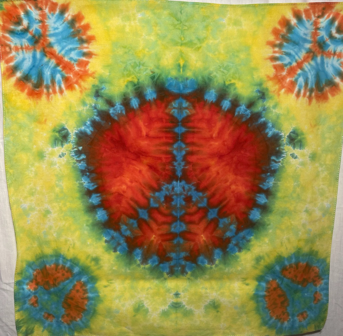 Bandana 22" x 22" Peace Signs BA #022