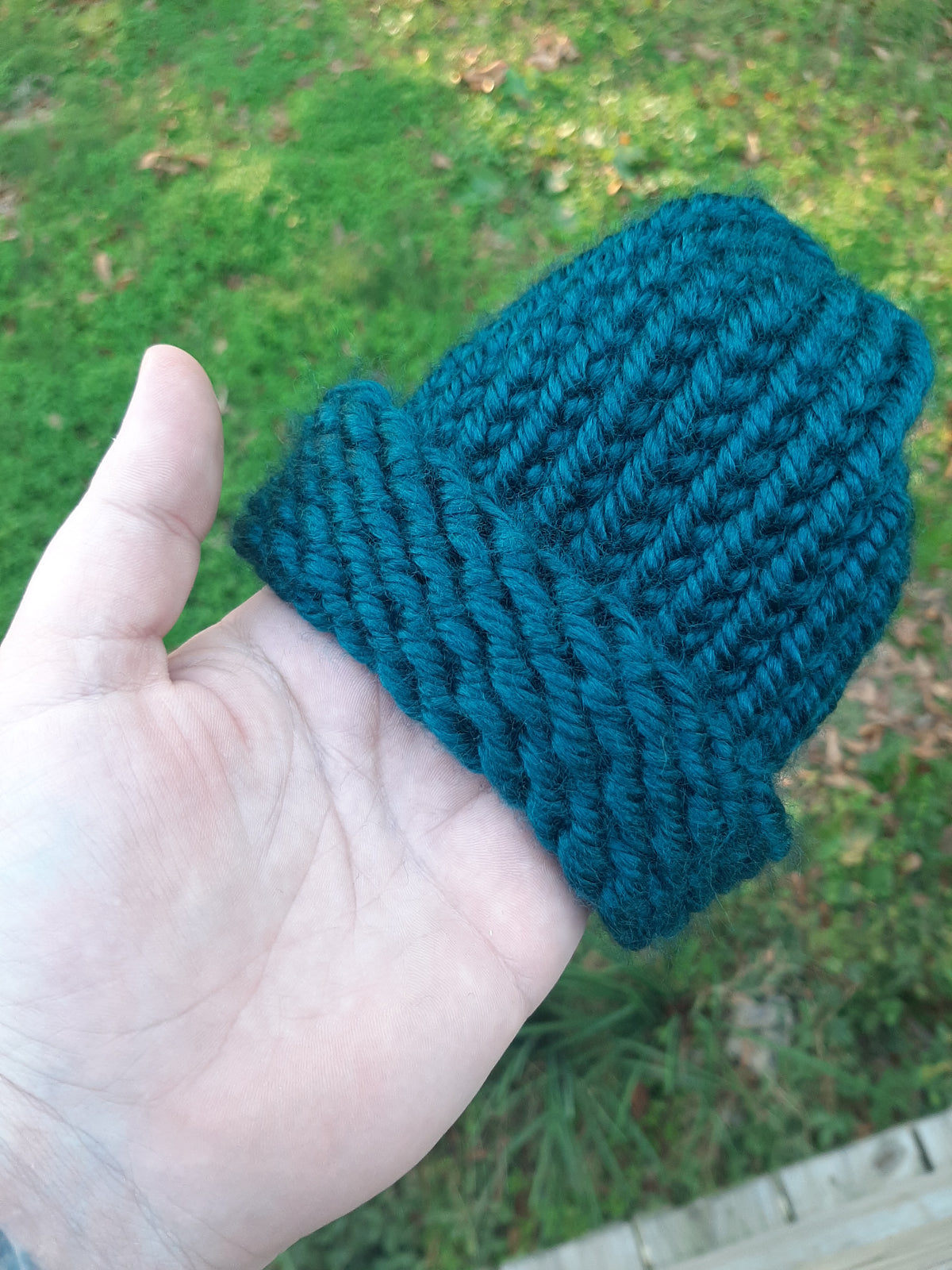 Newborn Knit Teal SA #104