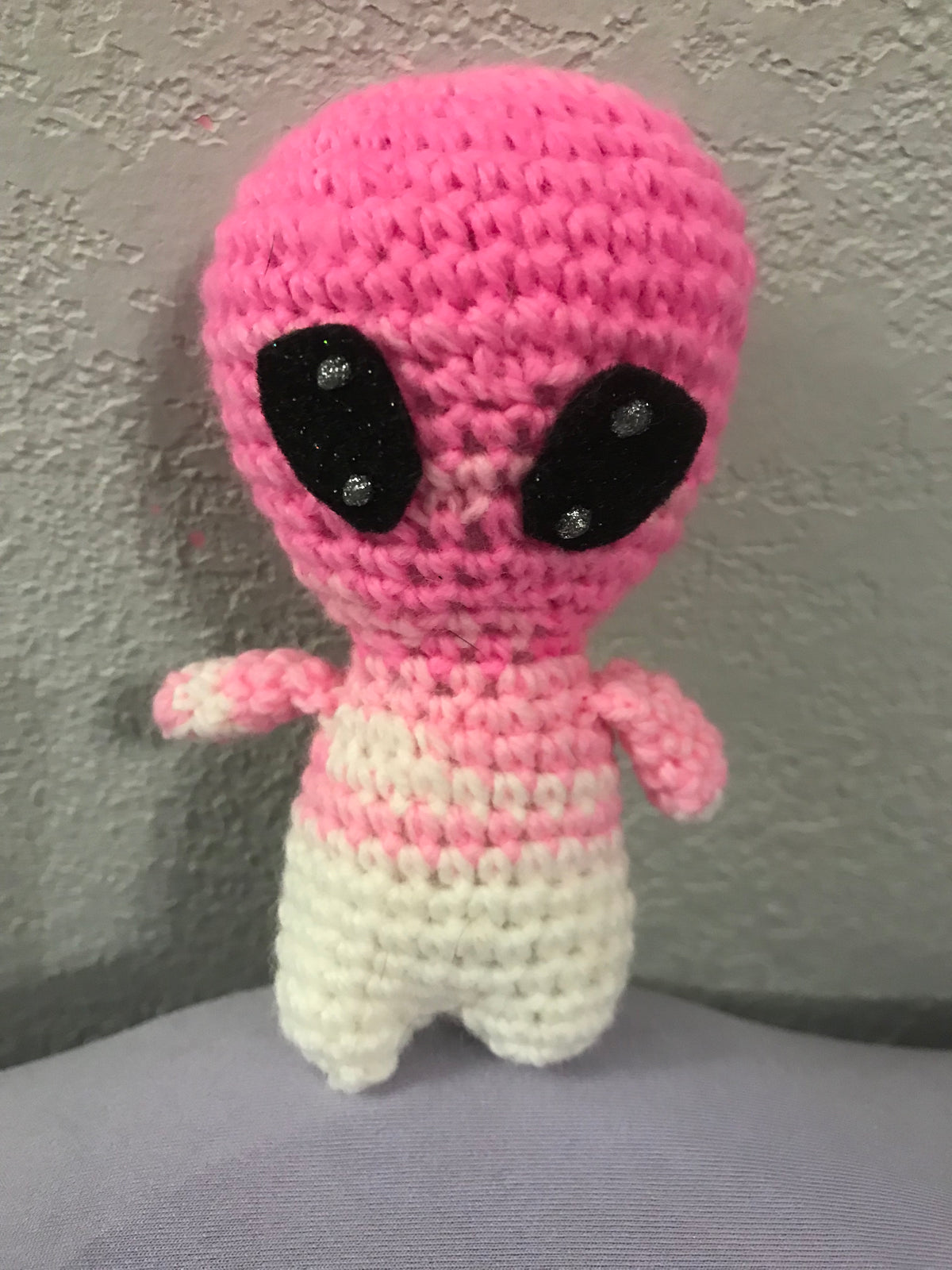 Crochet 5" Pink Alien SC #50