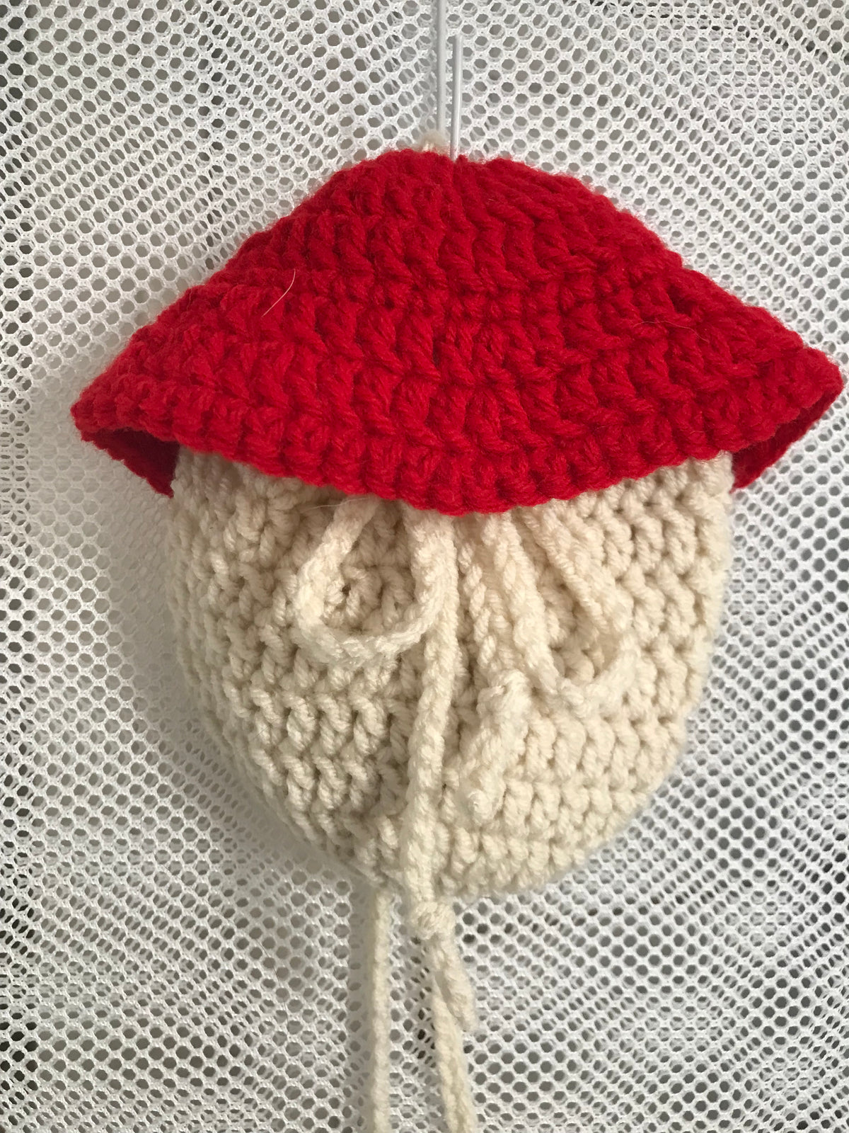 Crochet Small Mushroom Pouch #Z017